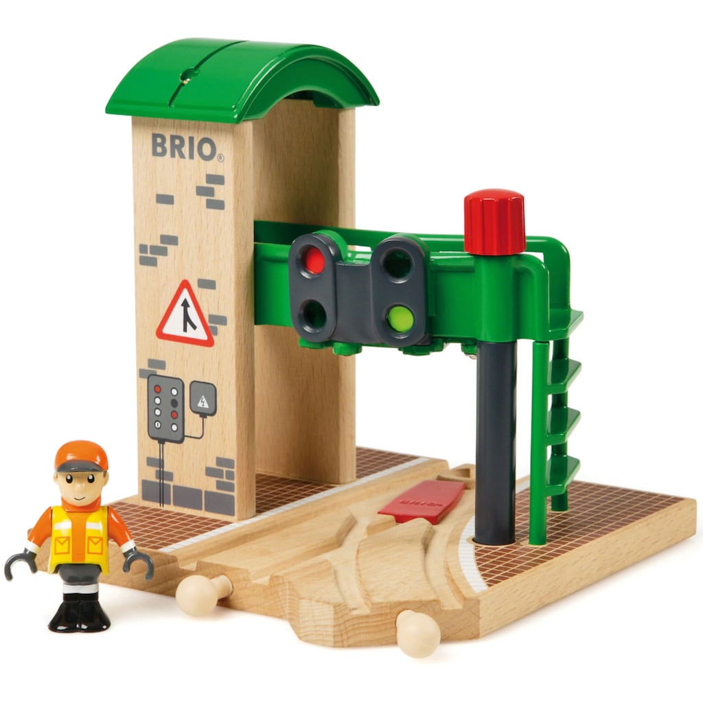 BRIO® Spielzeugeisenbahn-Gebäude »BRIO® WORLD, Signal Station«