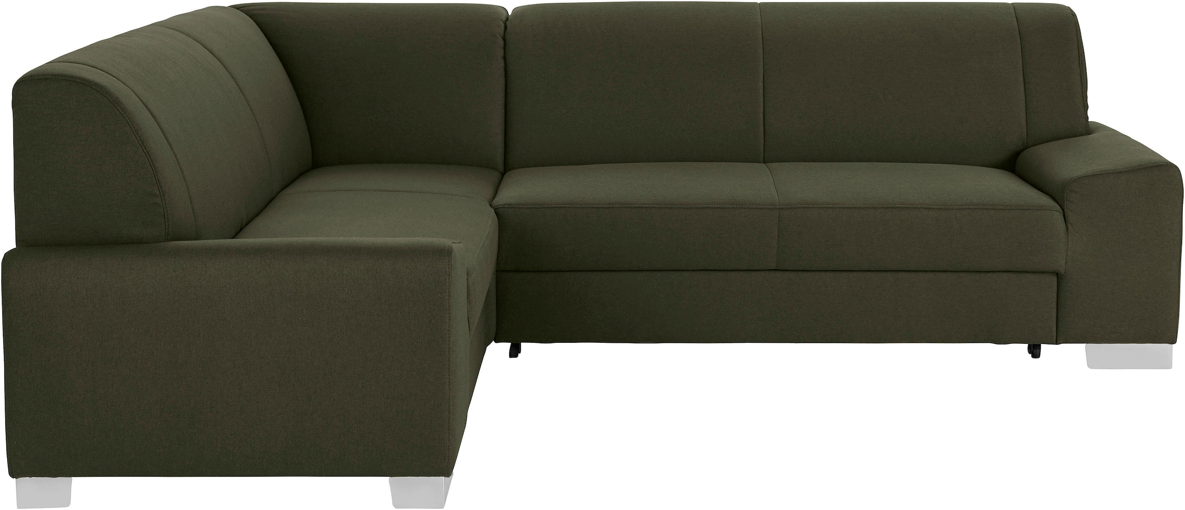 DOMO collection Ecksofa "Anzio L-Form", wahlweise mit Bettfunktion und Fede günstig online kaufen