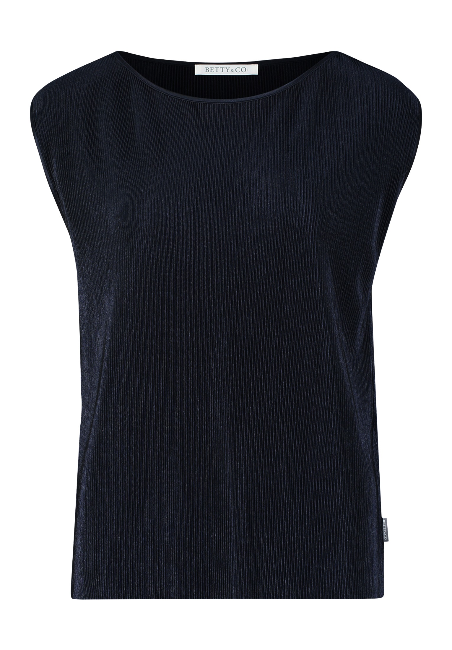 Betty&Co Blusentop "Damen mit Plissee" günstig online kaufen