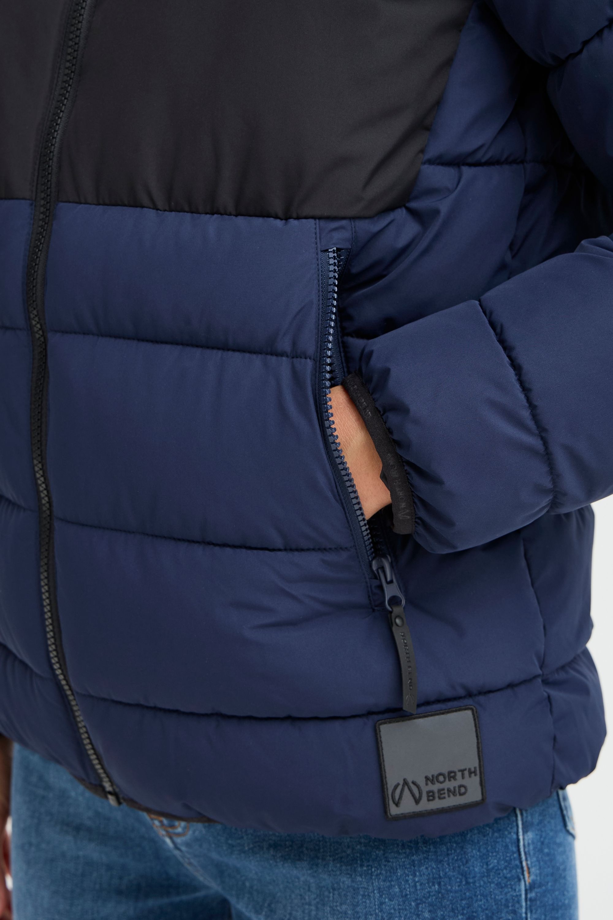 North Bend Steppjacke »Steppjacke NBSarena W«, mit Kapuze