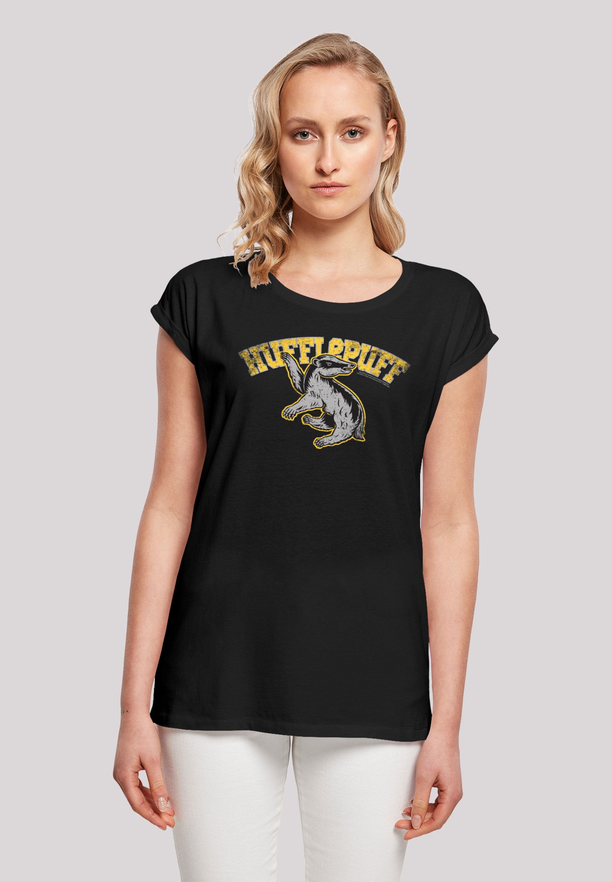 T-Shirt »Harry Potter Hufflepuff Sport Emblem«, Print