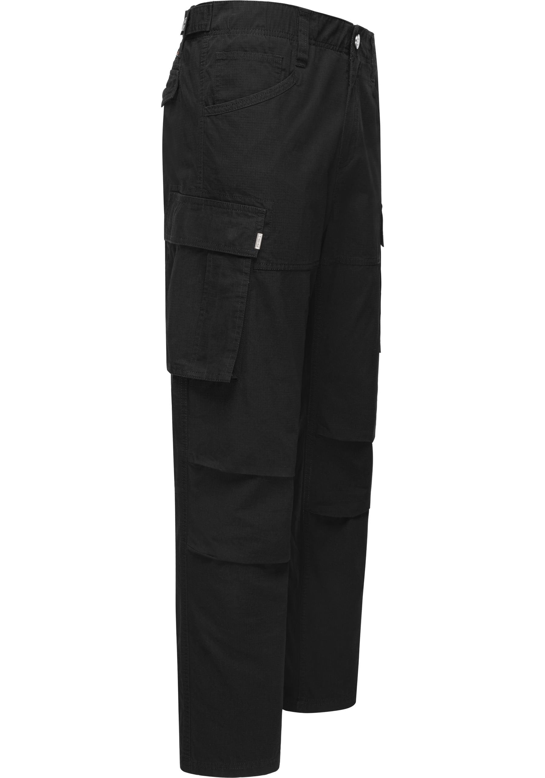 Ragwear Cargohose "Merly Long", (1 tlg.), modische Herren Cargo mit großen Pattentaschen