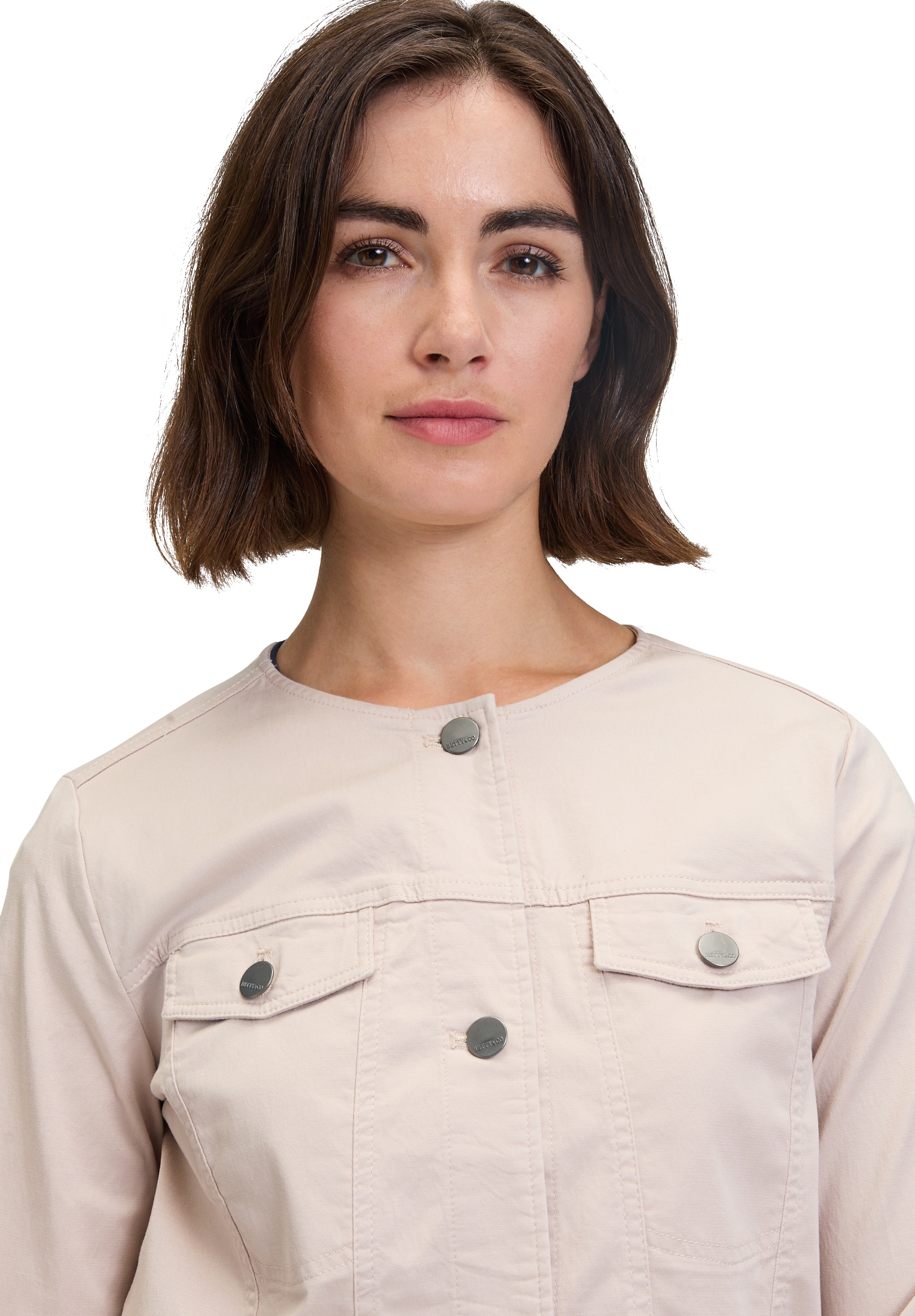 Betty&Co Jackenblazer »Betty & Co Damen Jeansjacke langarm«, Form