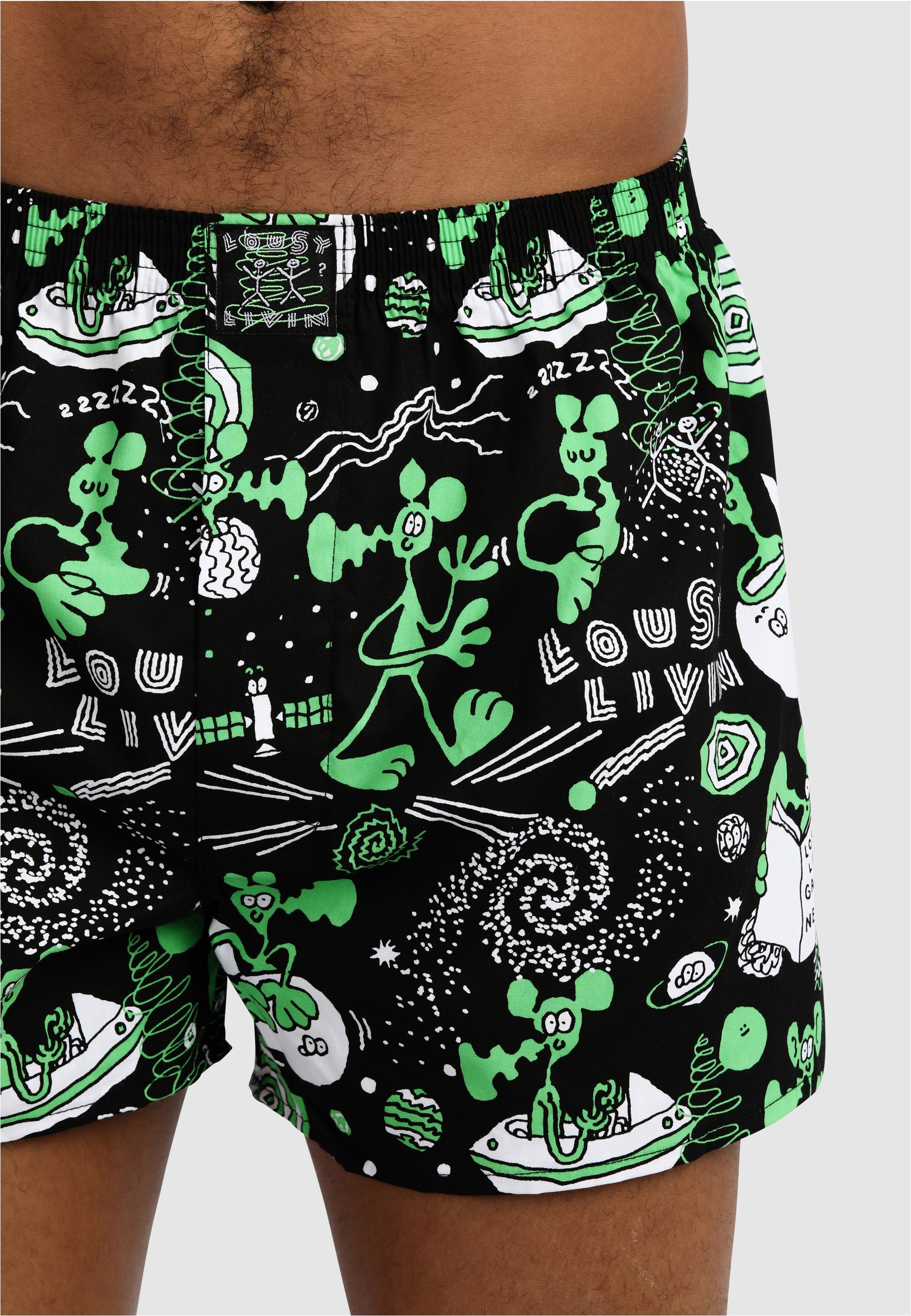 Lousy Livin Boxershorts »Suspence« 5 Stk. mit lässigen Allover-Prints