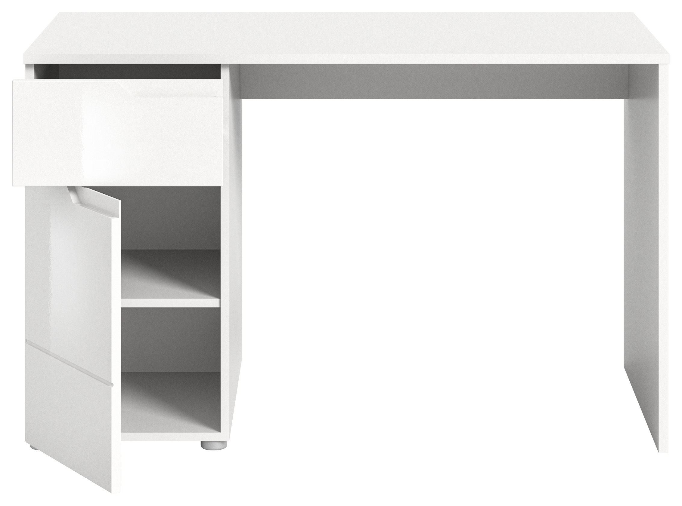 INOSIGN Schreibtisch »CAPRI, 1 Schubkasten & 1Tür inkl. eingefasster Griffmulde«, Computertisch, Home-Office-Tisch, Bürotisch, Office Desk