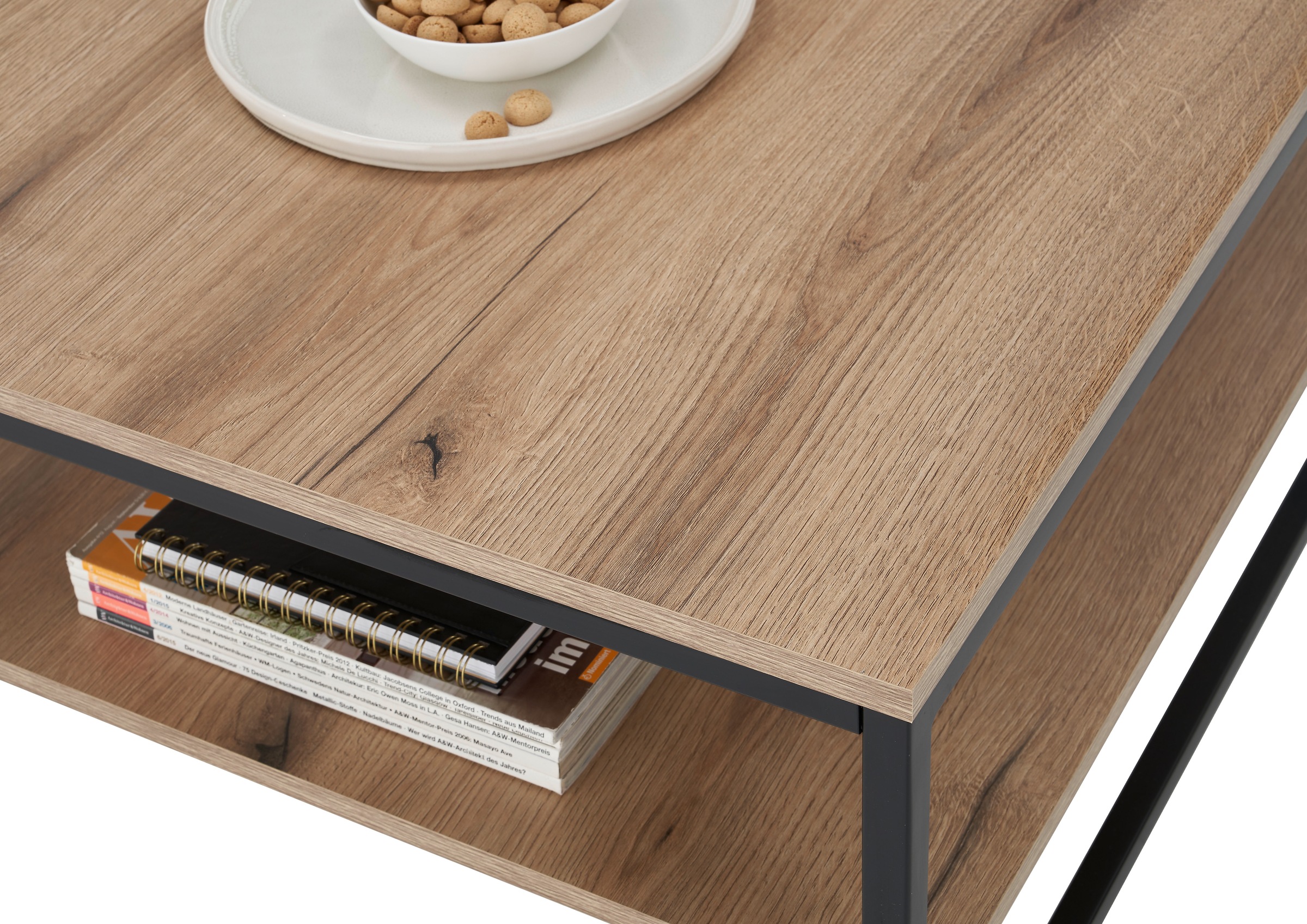 Stolkom Couchtisch »Cube Couchtisch B/H/T 75x40x75 cm« 1 Stk. tlg. pulverbeschichtet, quadratisch