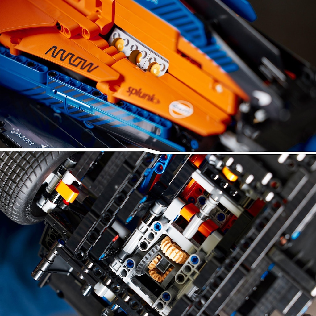 LEGO® Konstruktionsspielsteine »McLaren Formel 1™ Rennwagen (42141), LEGO® Technic«, (1432 St.), Made in Europe