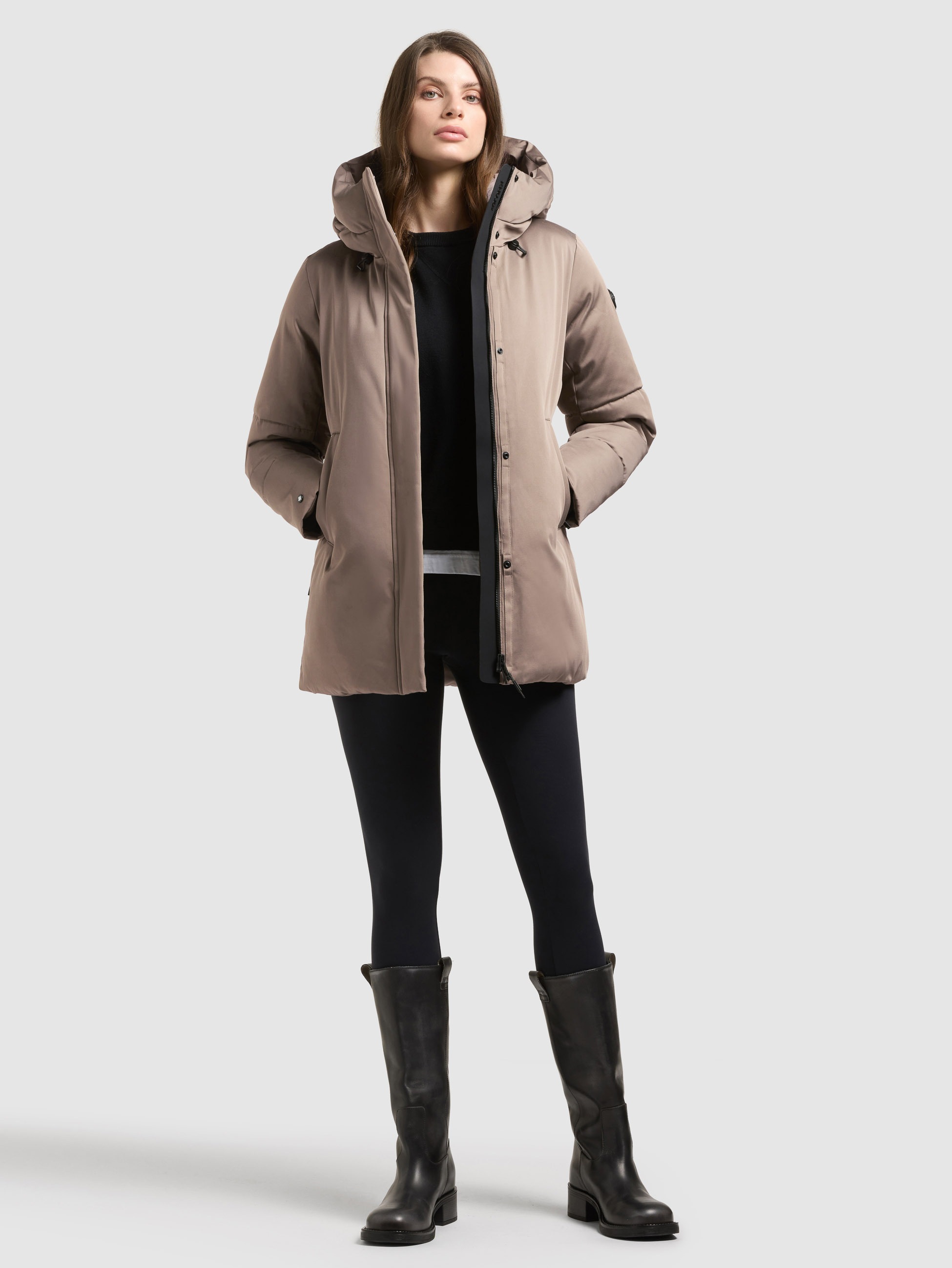 khujo Winterjacke »ALLAP2« mit Kapuze