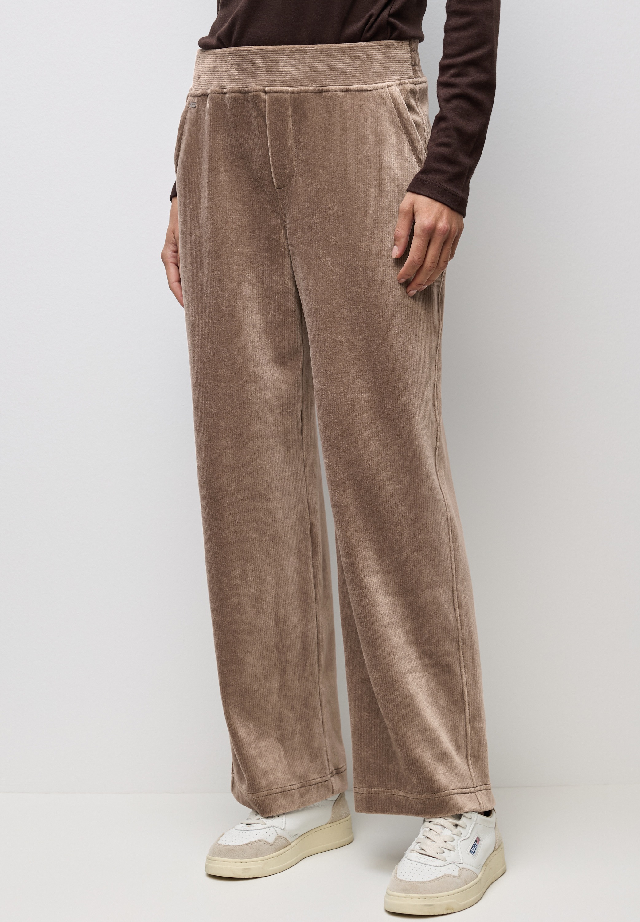 STREET ONE Cordhose, High Waist günstig online kaufen