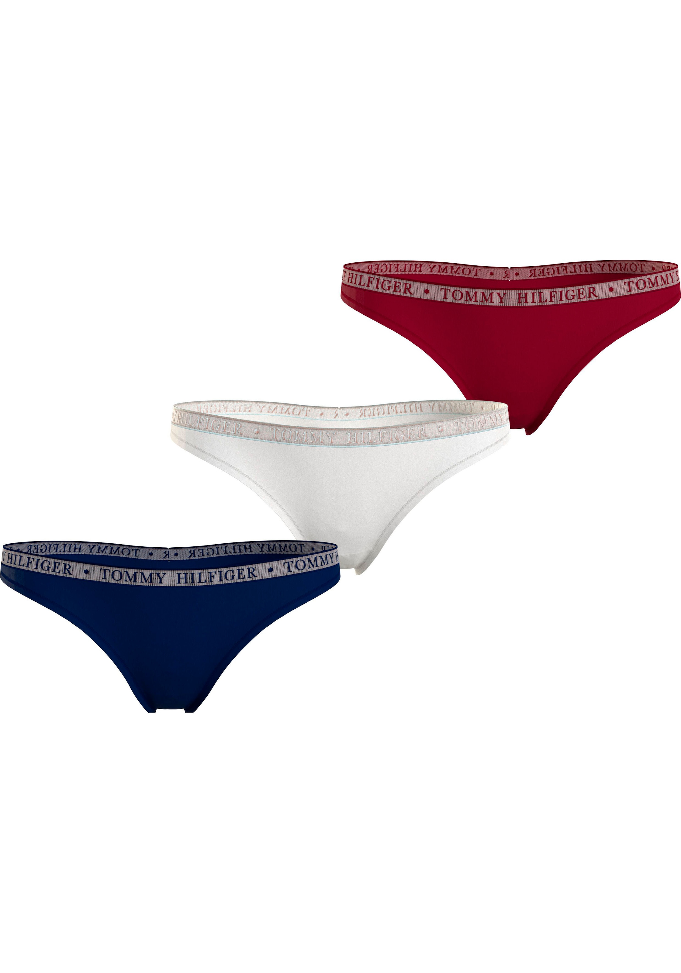 TOMMY HILFIGER Underwear T-String »LACE 3P THONG (EXT SIZES)« (...
