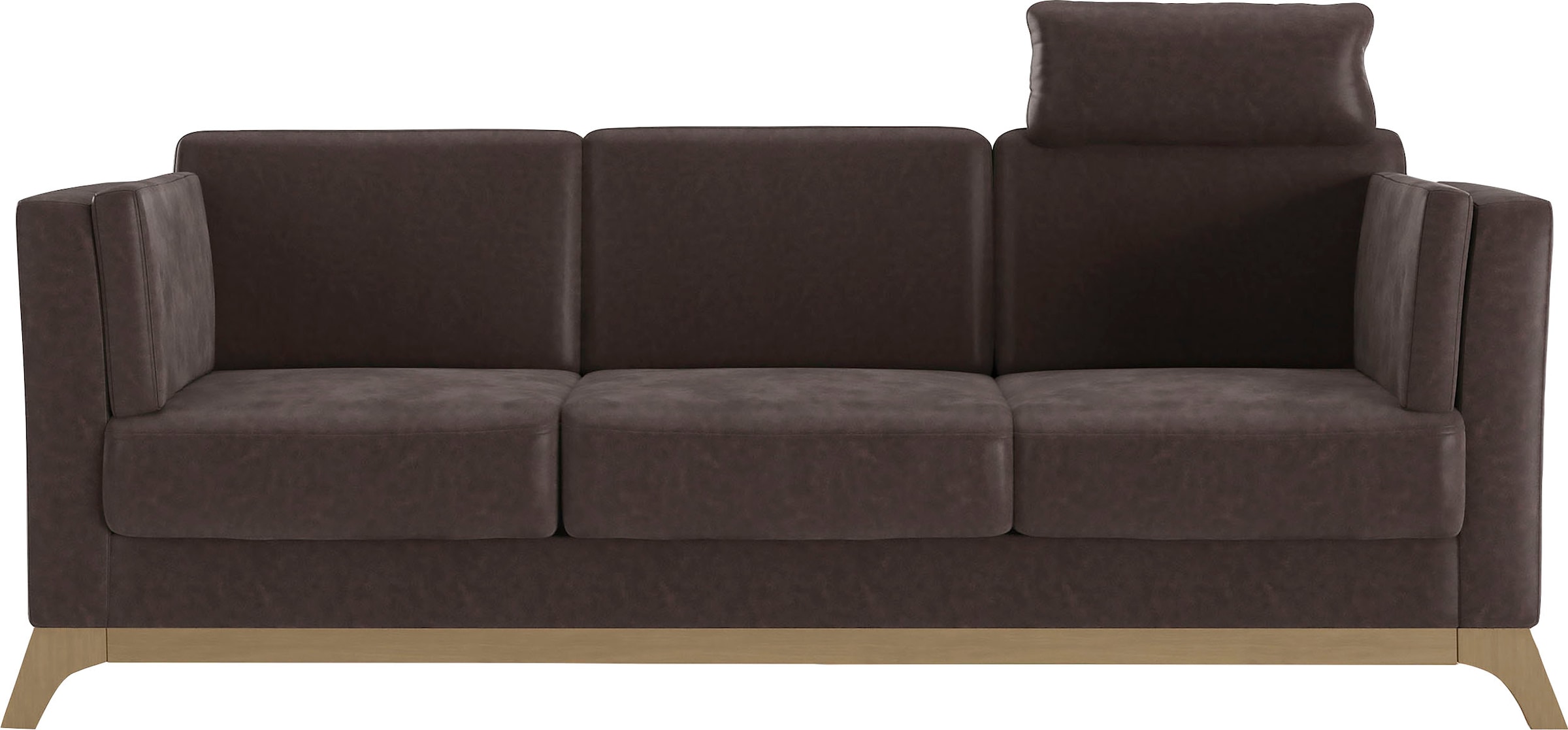 Home affaire 3-Sitzer »Viva«, mit Holzrahmen aus Buche