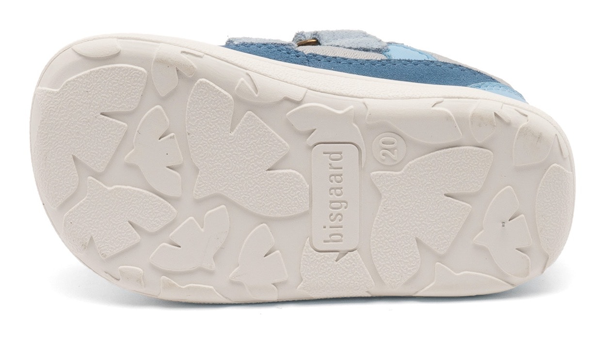 Bisgaard Barfußschuh »barefoot elroy Weite: normal«, Sneaker, Babyschuh mit Klettverschluss, Größenschablone zum Download