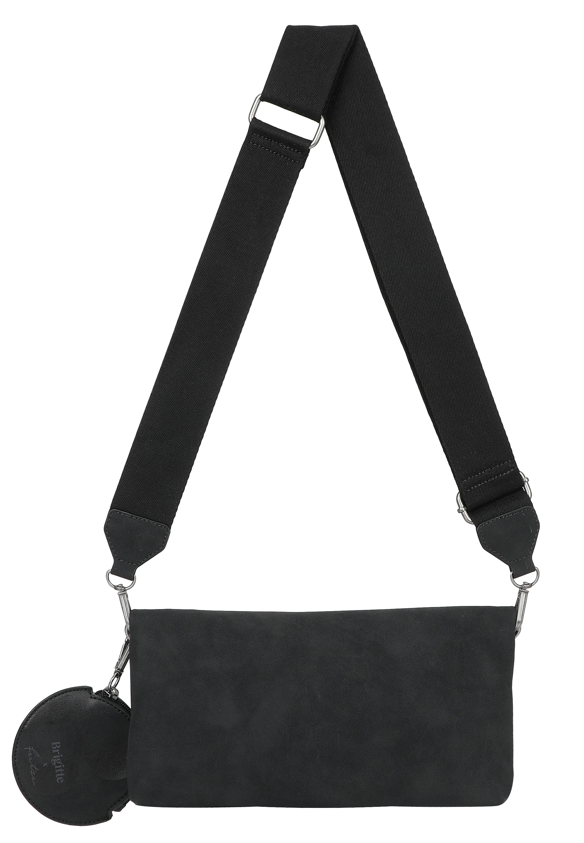 Fritzi aus Preußen Schultertasche »Brigitte x fritzi Special Ronja Cross«, mit abnehmbarem Anhänger