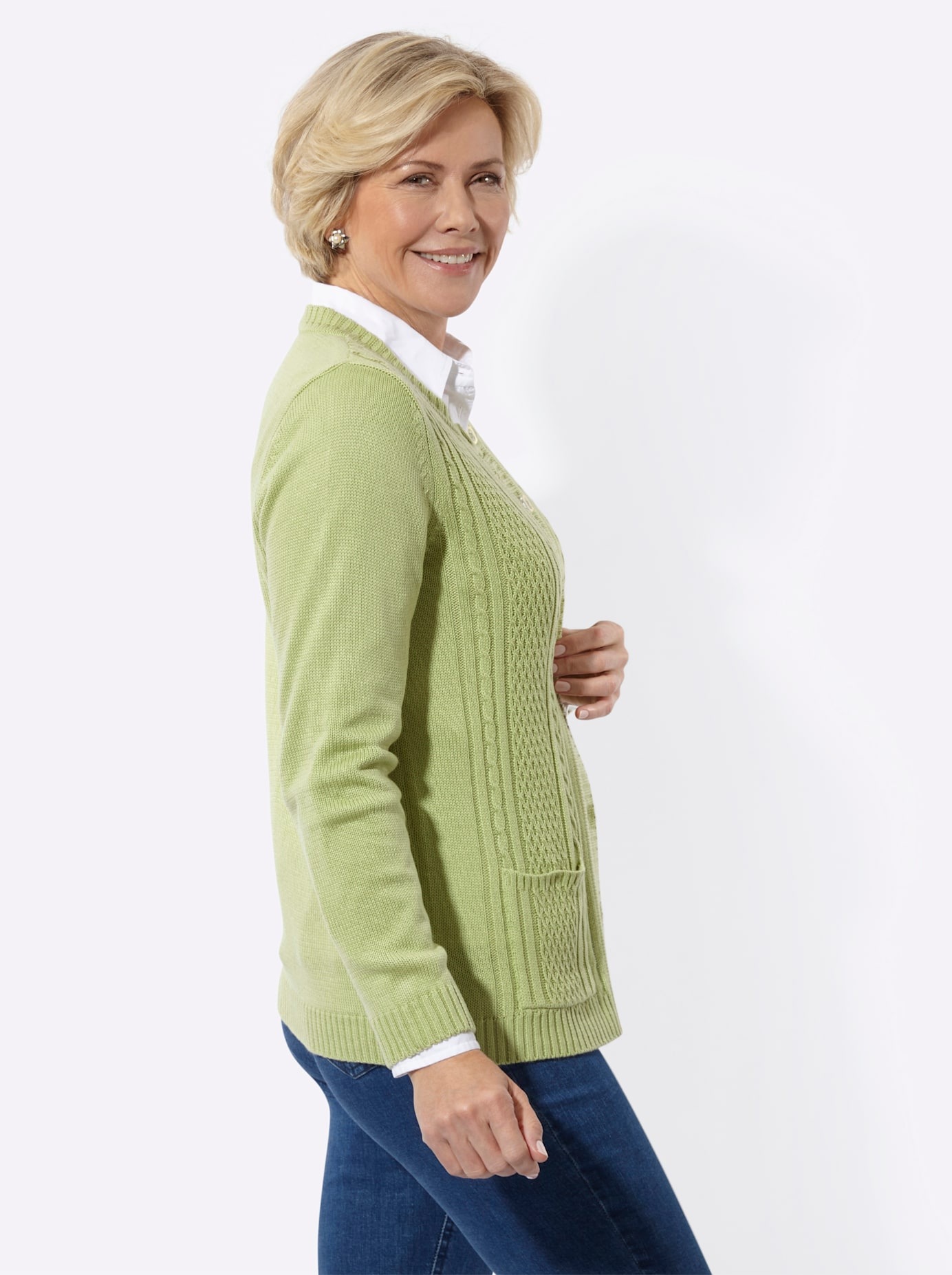 Classic Basics Strickjacke