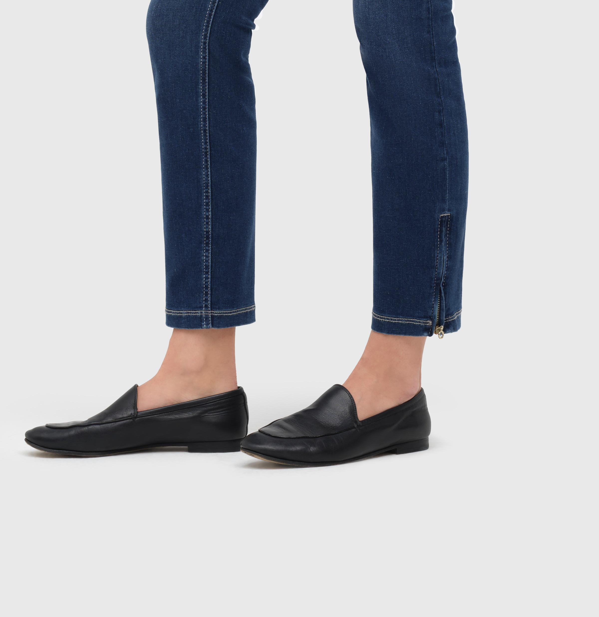 MAC 7/8-Jeans »Dream Chic«, verkürzte Form mit Reißverschluss
