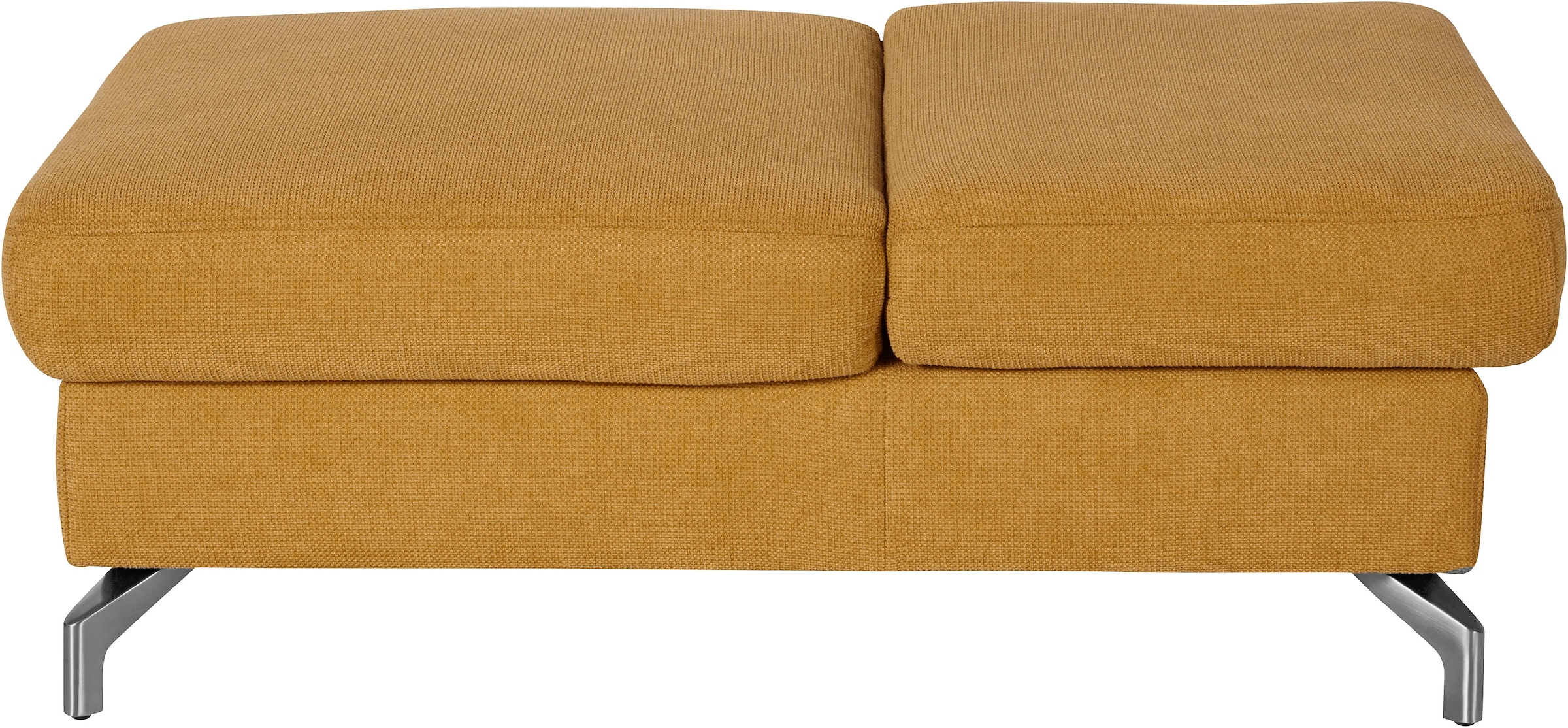 sit&more Hocker »Percy«, Fußhöhe 12 cm, mit Klappfunktion, wahlweise in 2 Fußfarben