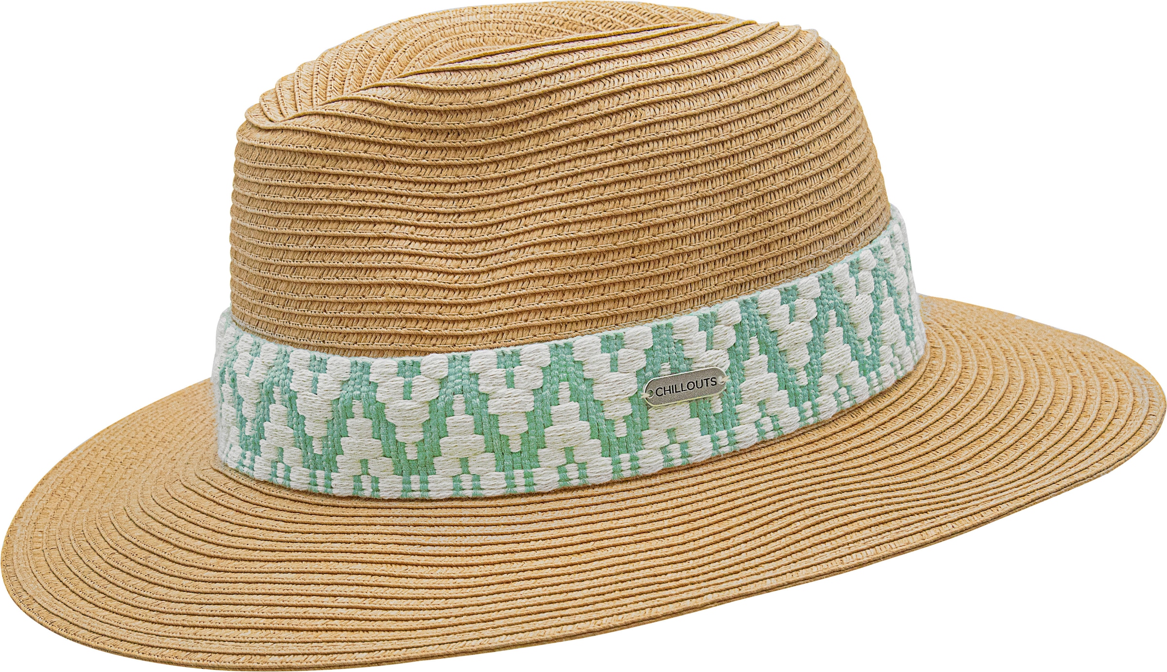 chillouts Sonnenhut "Videle Hat", Gemustertes Hutband