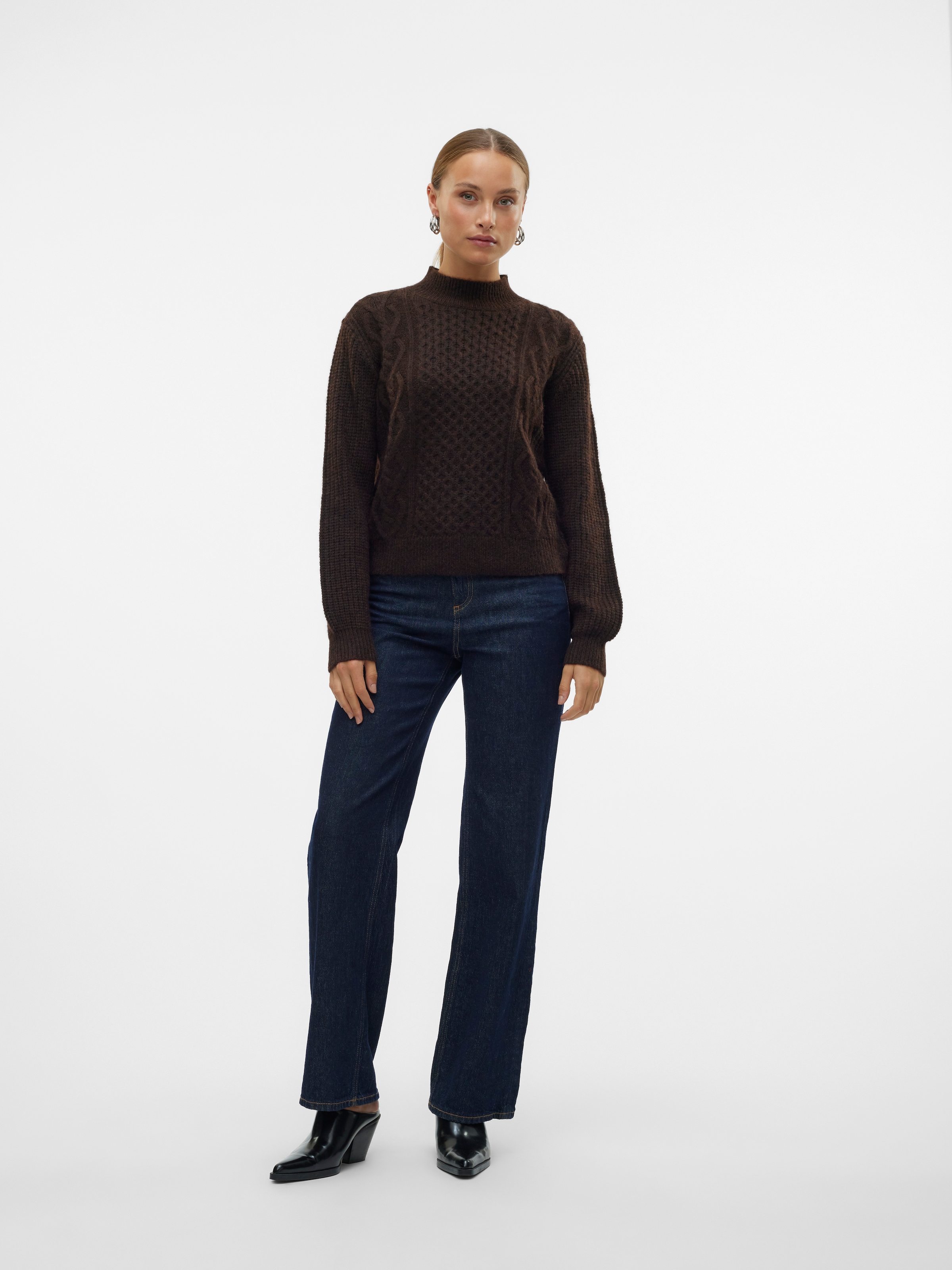 Vero Moda Stehkragenpullover »VMUNIVERSE LS HIGHNECK PULLOVER GA BF«