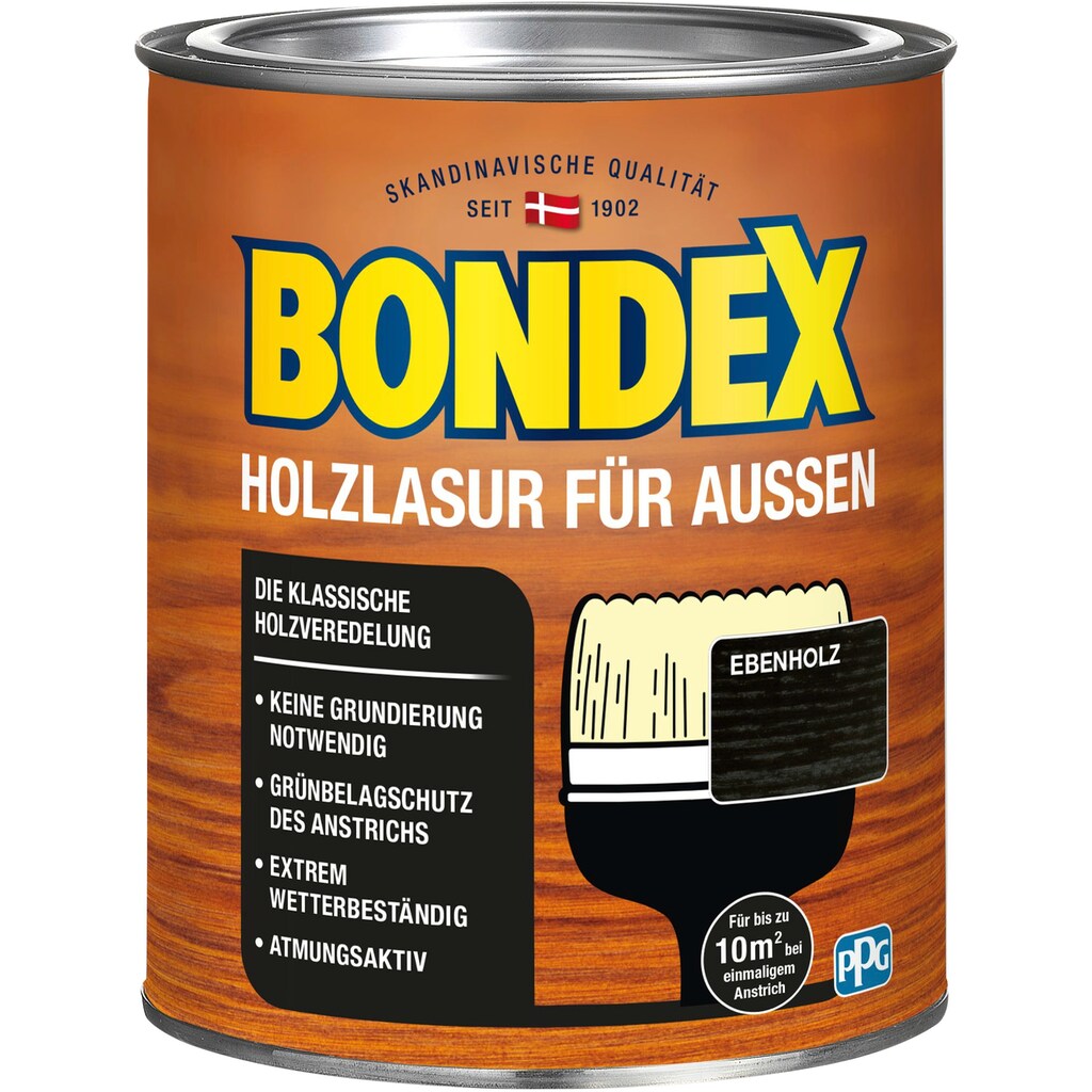 Bondex Holzschutzlasur »HOLZLASUR FÜR AUSSEN«