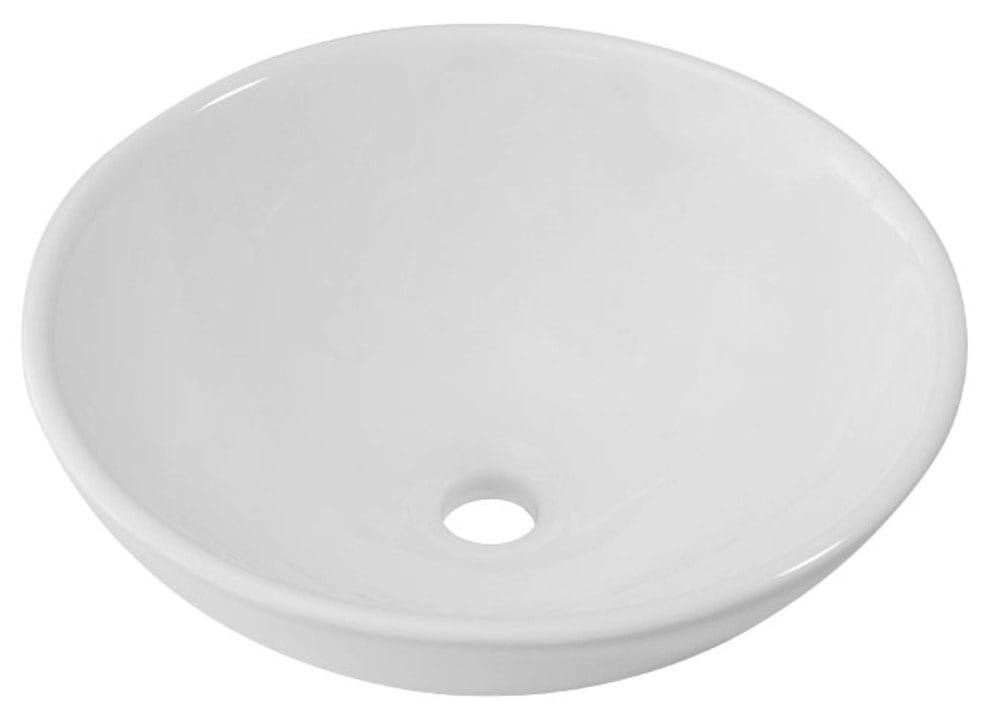 welltime Aufsatzwaschbecken "Rondino" 42cm Durchmesser bei 16cm Höhe
