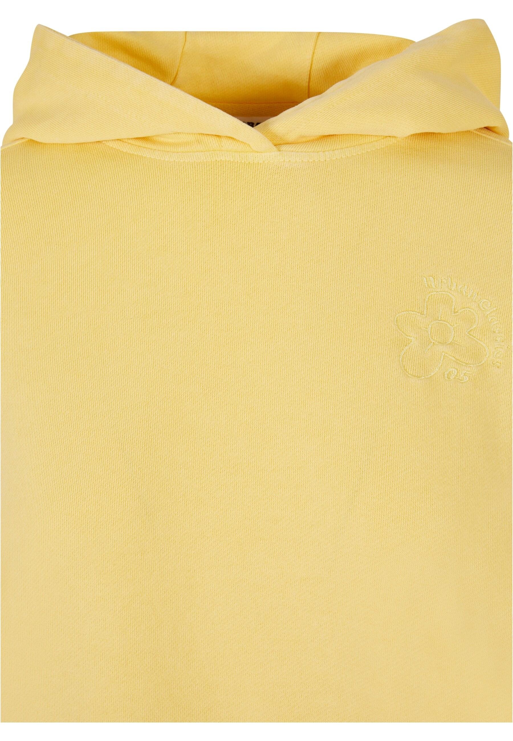 URBAN CLASSICS Kapuzenpullover »Urban Classics Damen Ladies Short Flower Embroidery Terry Hoody«, (1 tlg.)