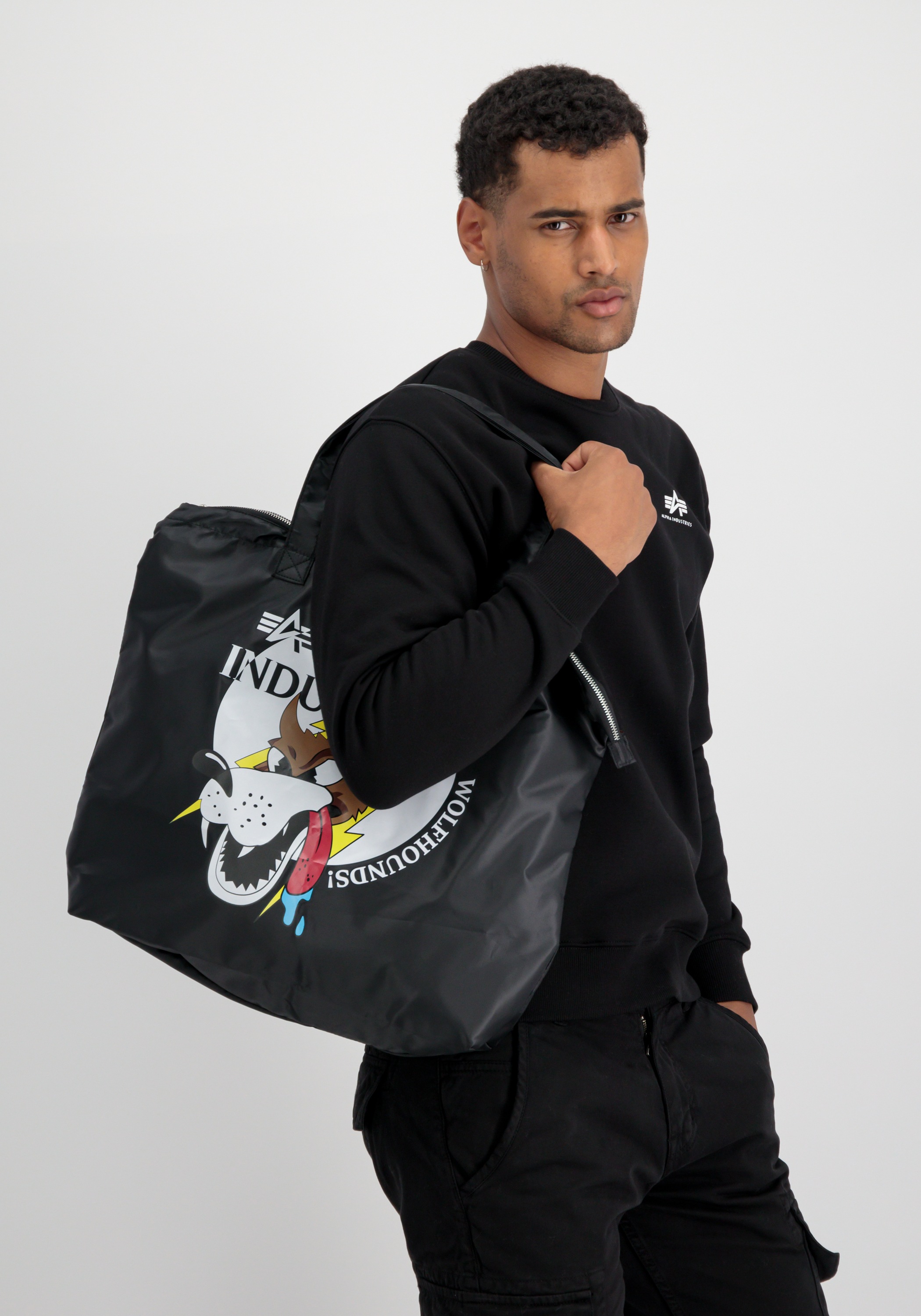Alpha Industries Tragetasche "Alpha Industries Accessoires - Bags Wolfhound günstig online kaufen