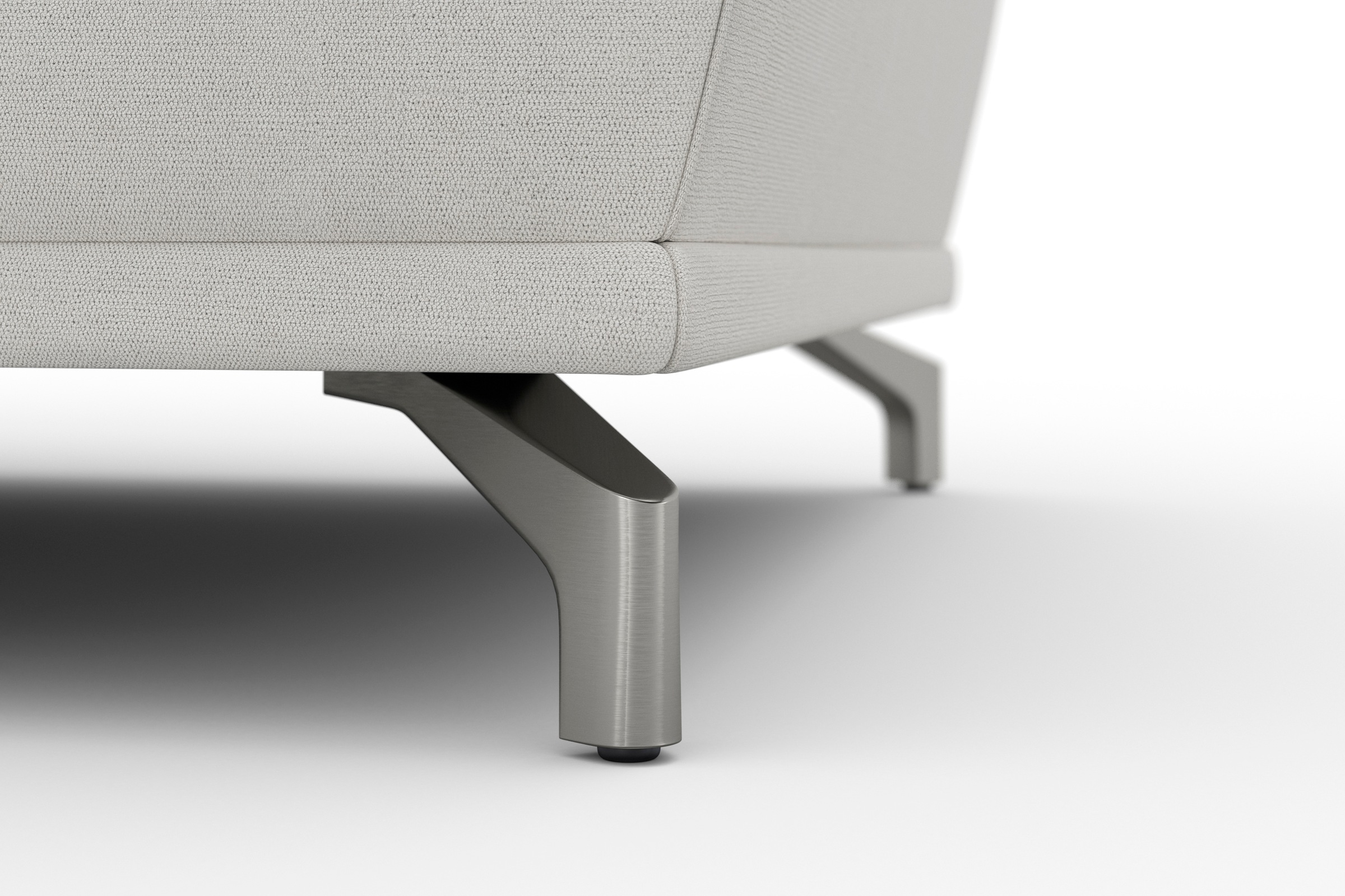 sit&more Ecksofa »Cabrio L-Form, mit Sitztiefenverstellung, Arm- und Kopfteilverstellung«, 3 Nierenkissen, Federkern, optional Bettfunktion und Stauraum