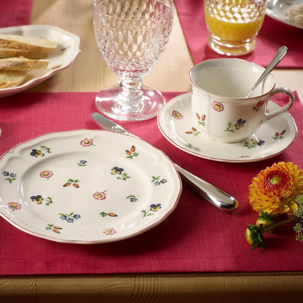 Villeroy & Boch Geschirr-Set »Kaffeeservice Petite Fleur 18er Set bunt« Spülmaschinenfest, Mikrowellensicher