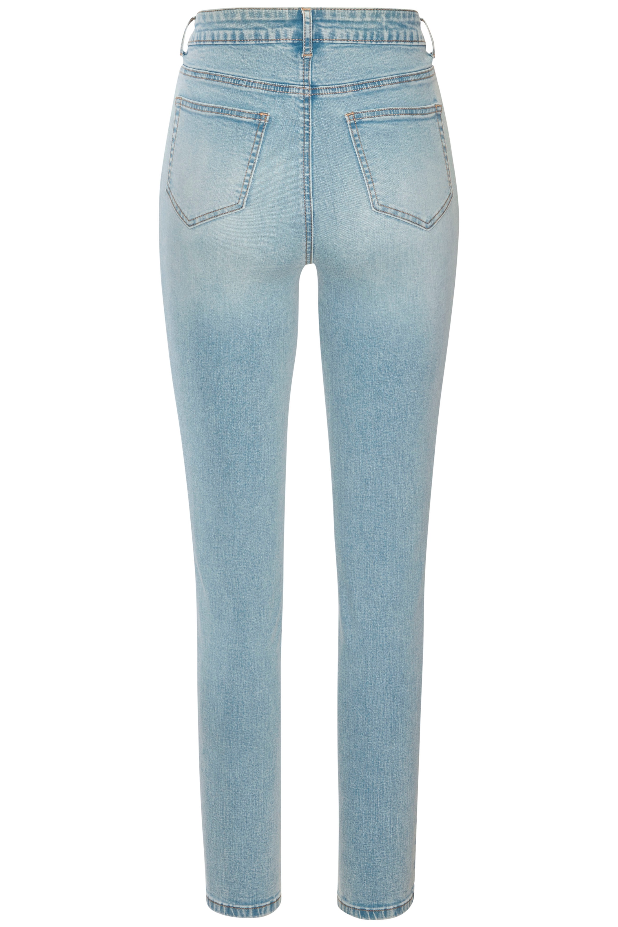 LASCANA Jeansjeggings, mit Stretch-Anteil in Röhrenform