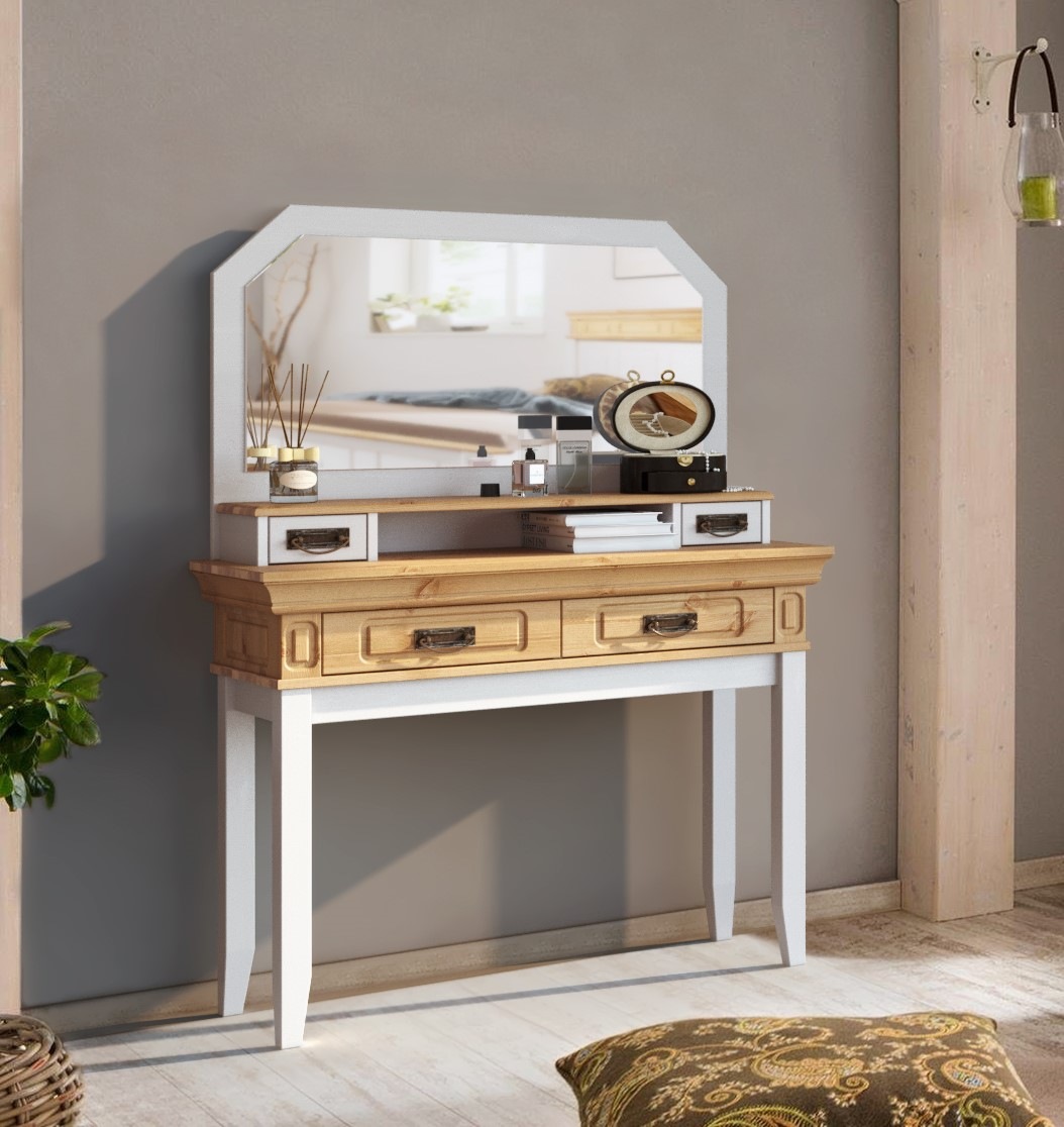 OTTO home Schminktisch "Vinales, Konsole für den Flur" Aus massiver Kiefer, günstig online kaufen