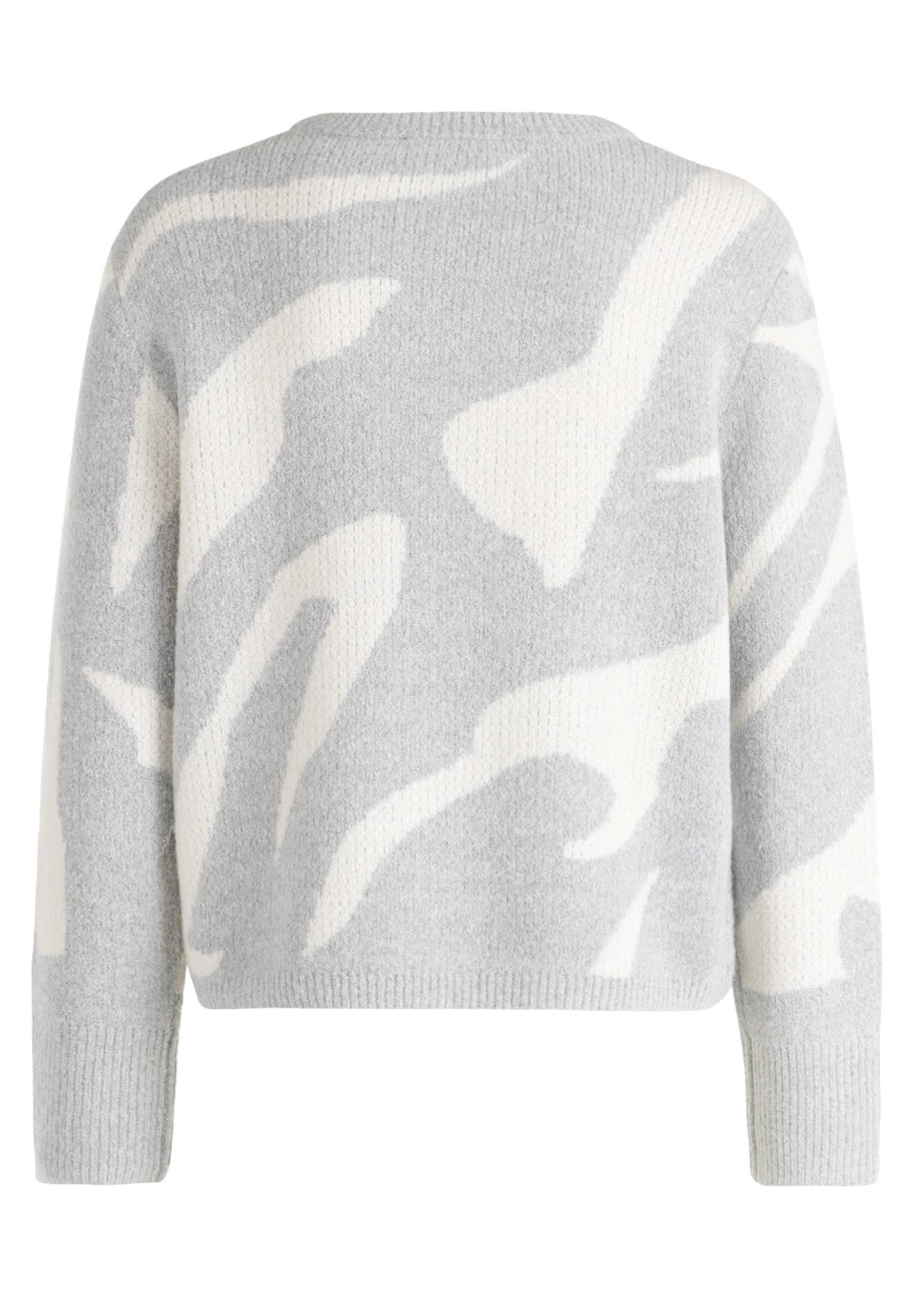 Thumbnail - Betty&Co Strickpullover "Damen Strickpullover mit Jacquard" 1 Stk. tlg. Jacquard