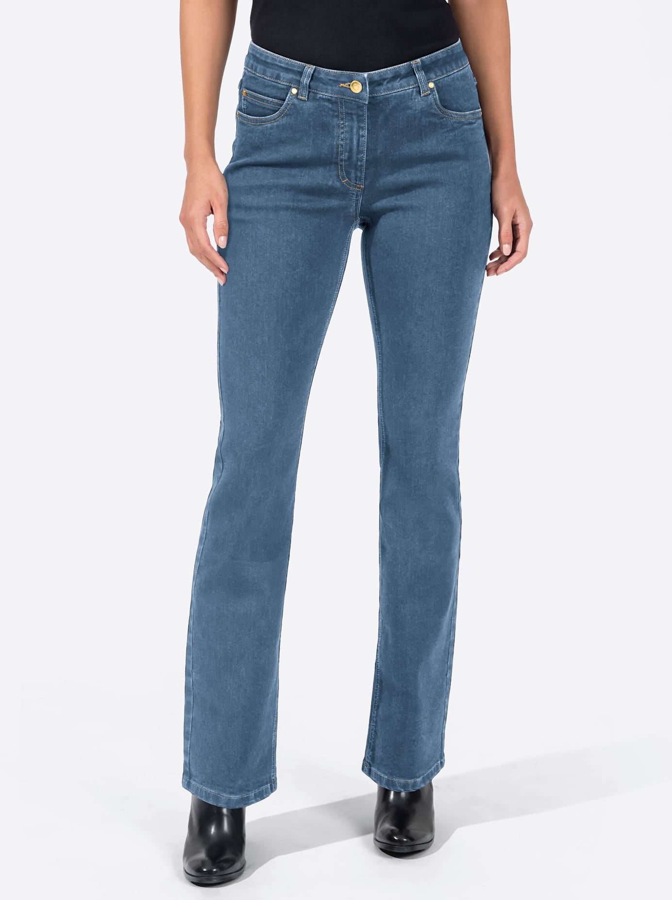 Inspirationen Bootcut-Jeans, (1 tlg.)