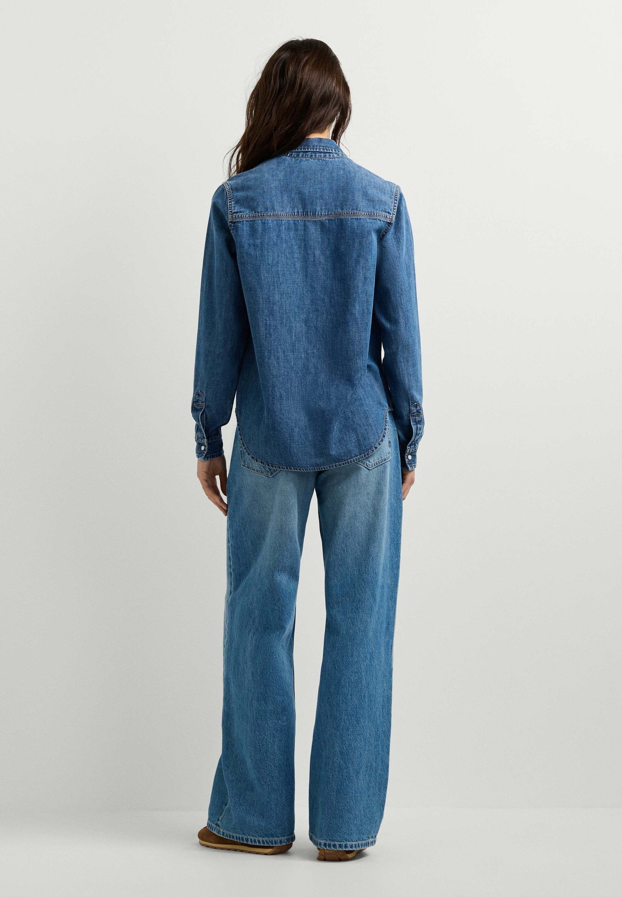 Pepe Jeans T-Shirt »denim shirt ABBEY AUTHENTIC SHIRT«
