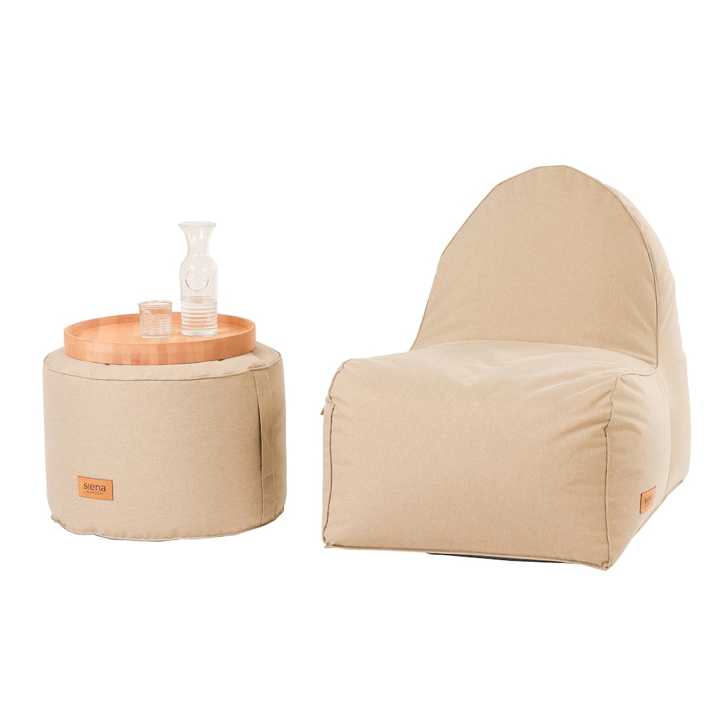 Siena Garden Sitzsack »FLOW.U Round Ø60cm*H40cm«