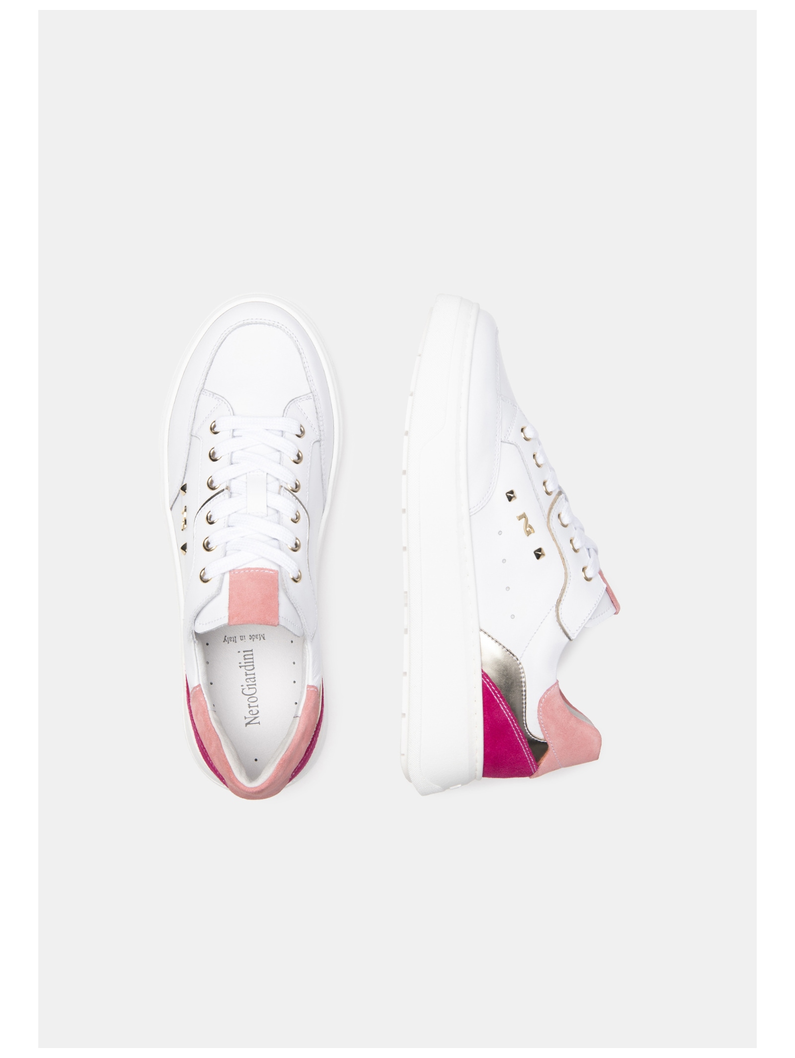 Nero Giardini Plateausneaker »Nero Giardini Sneaker Leder/Textil«