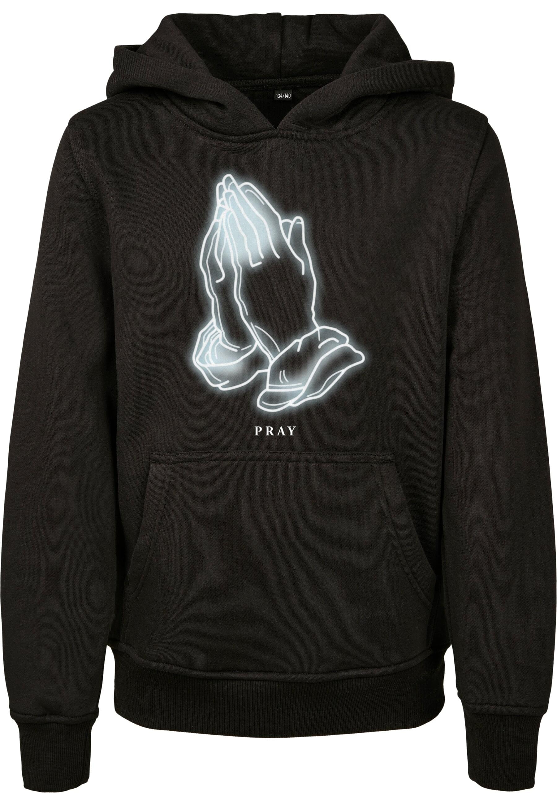 MisterTee Kapuzensweatshirt "MisterTee Kinder Kids Pray Glow Hoody", 1 Stk.