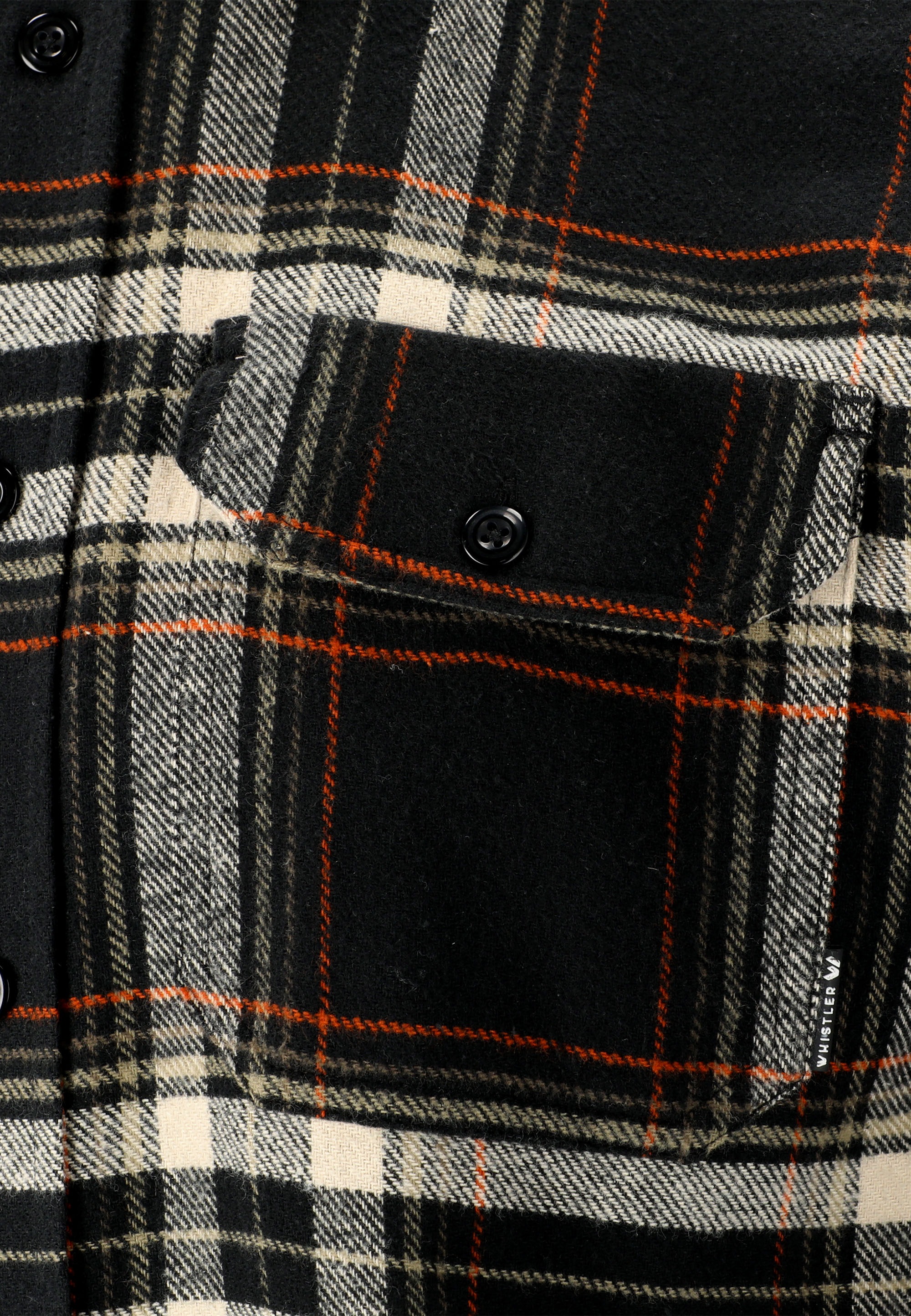 WHISTLER Fleeceshirt »Jamba«, aus atmungsaktivem Flannel