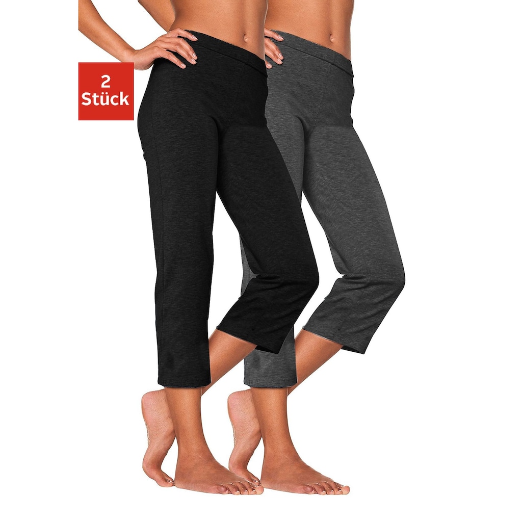 Vivance active Caprihose, (2er-Pack)