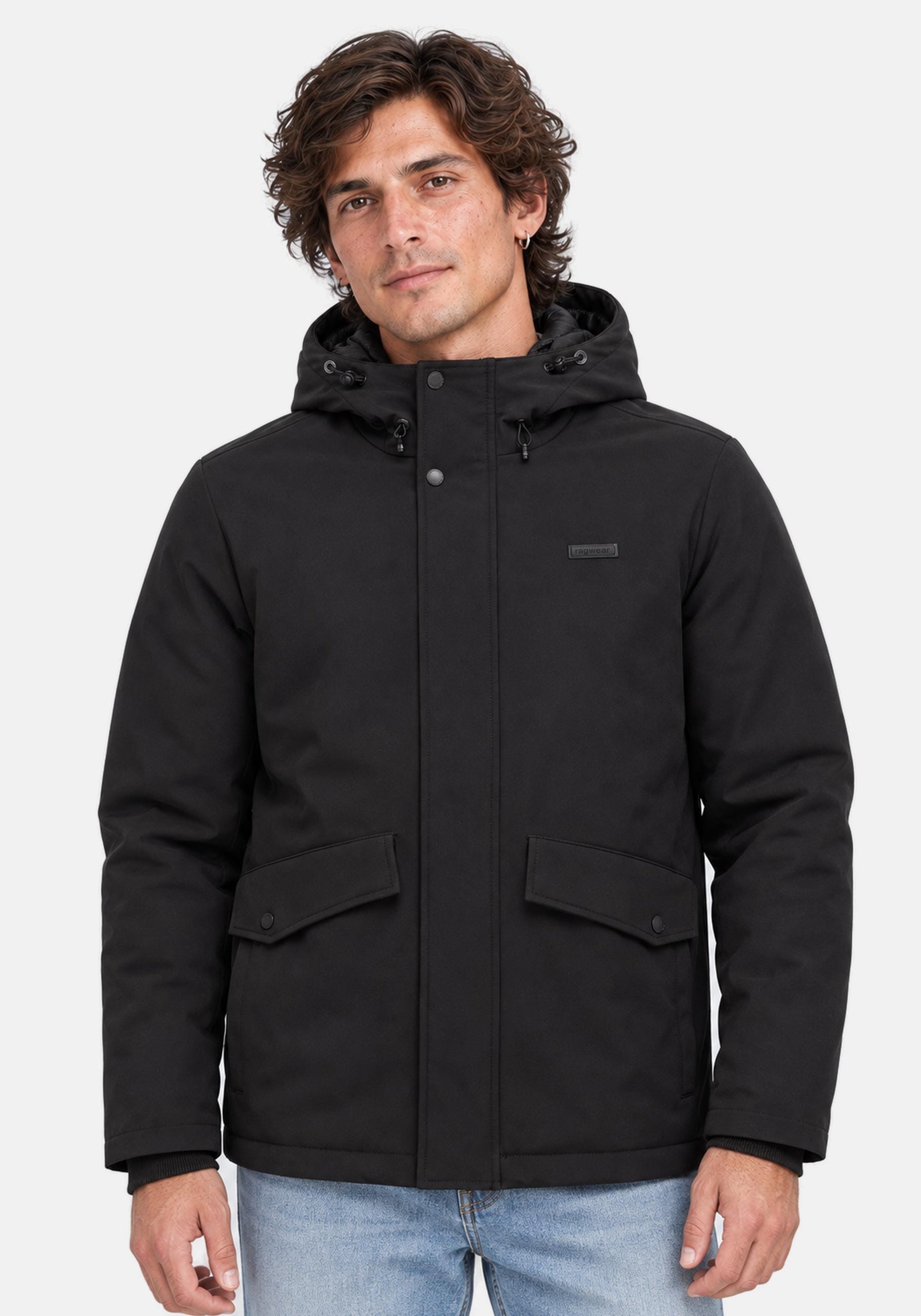 Ragwear Funktionsjacke "Shellis YOUMODO" mit Kapuze Wasserdichte Softshelljacke mit Kapuze