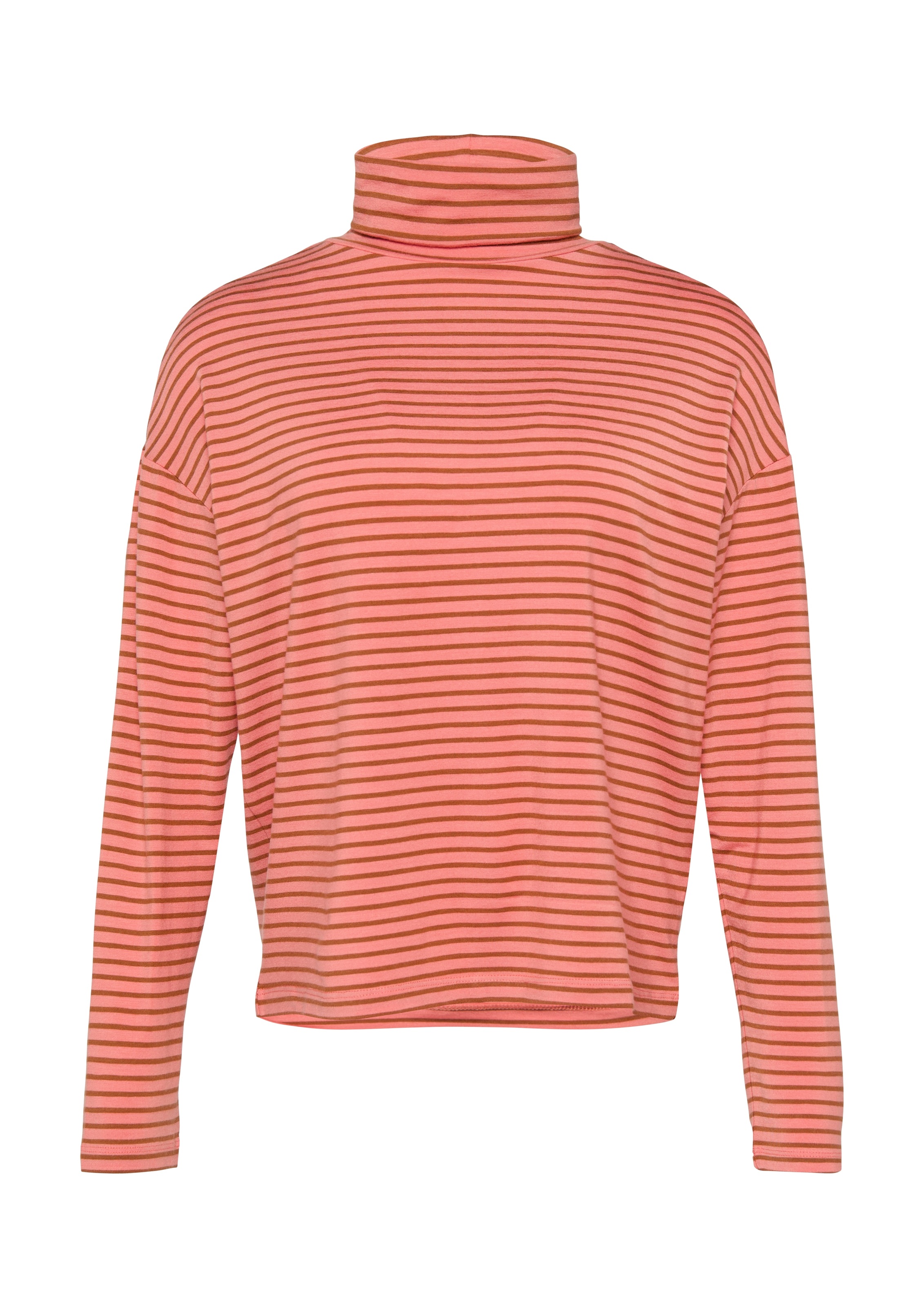 s.Oliver Rollkragenpullover, mit Streifenmuster