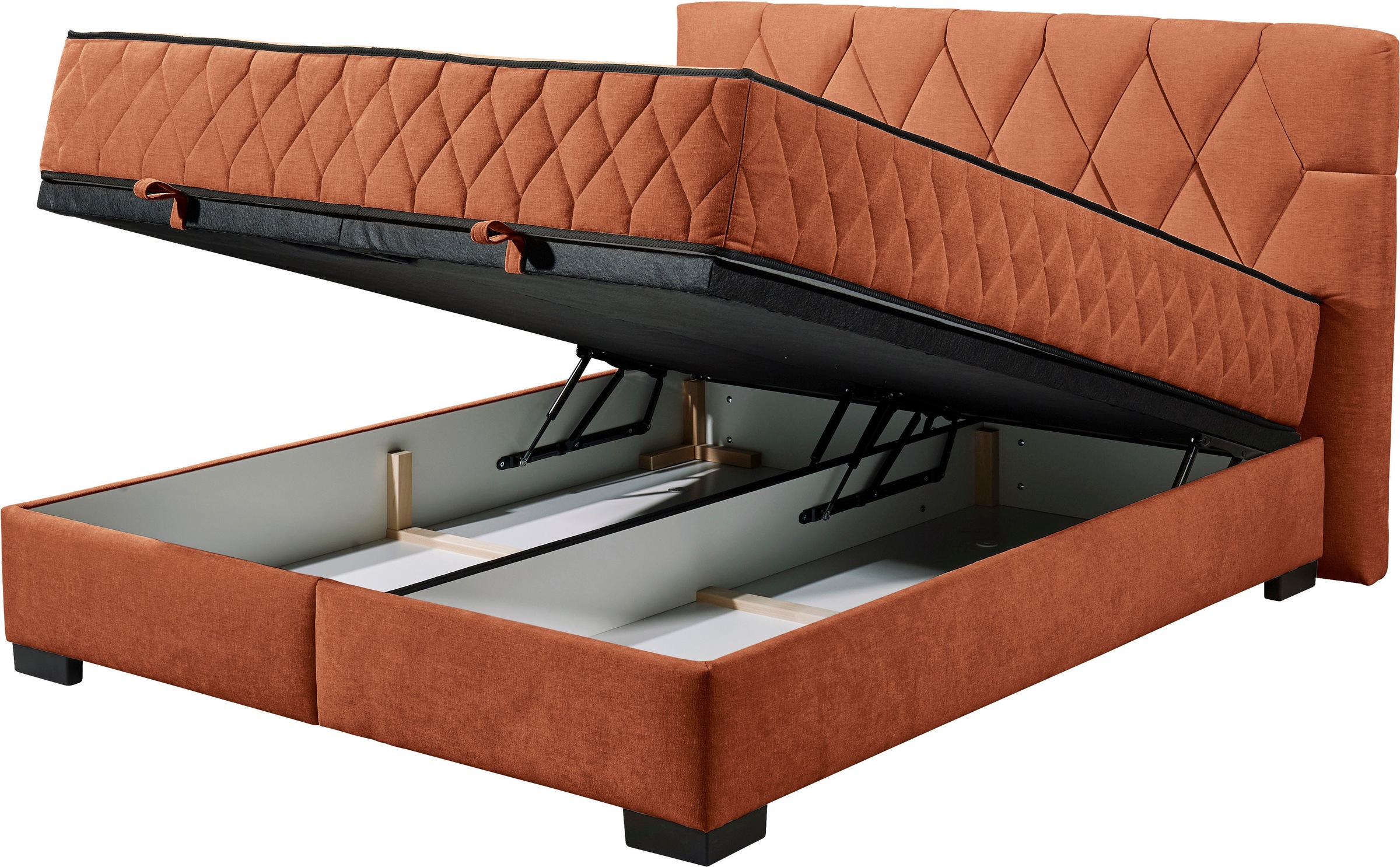 ED EXCITING DESIGN Boxbett »Nagol«, mit Bettkasten, mit Wendematratze, erhältlich in verschiedenen Breiten