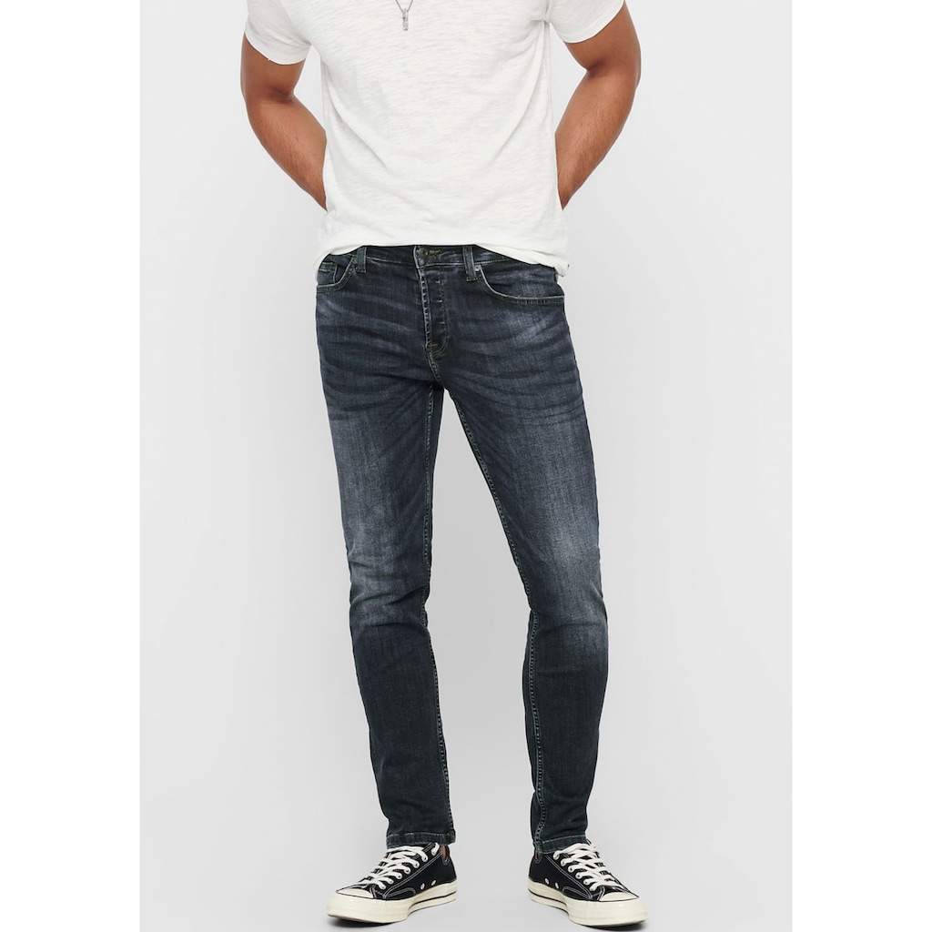 ONLY & SONS Slim-fit-Jeans »ONSWEFT REG. D. GREY 6458 JEANS VD«