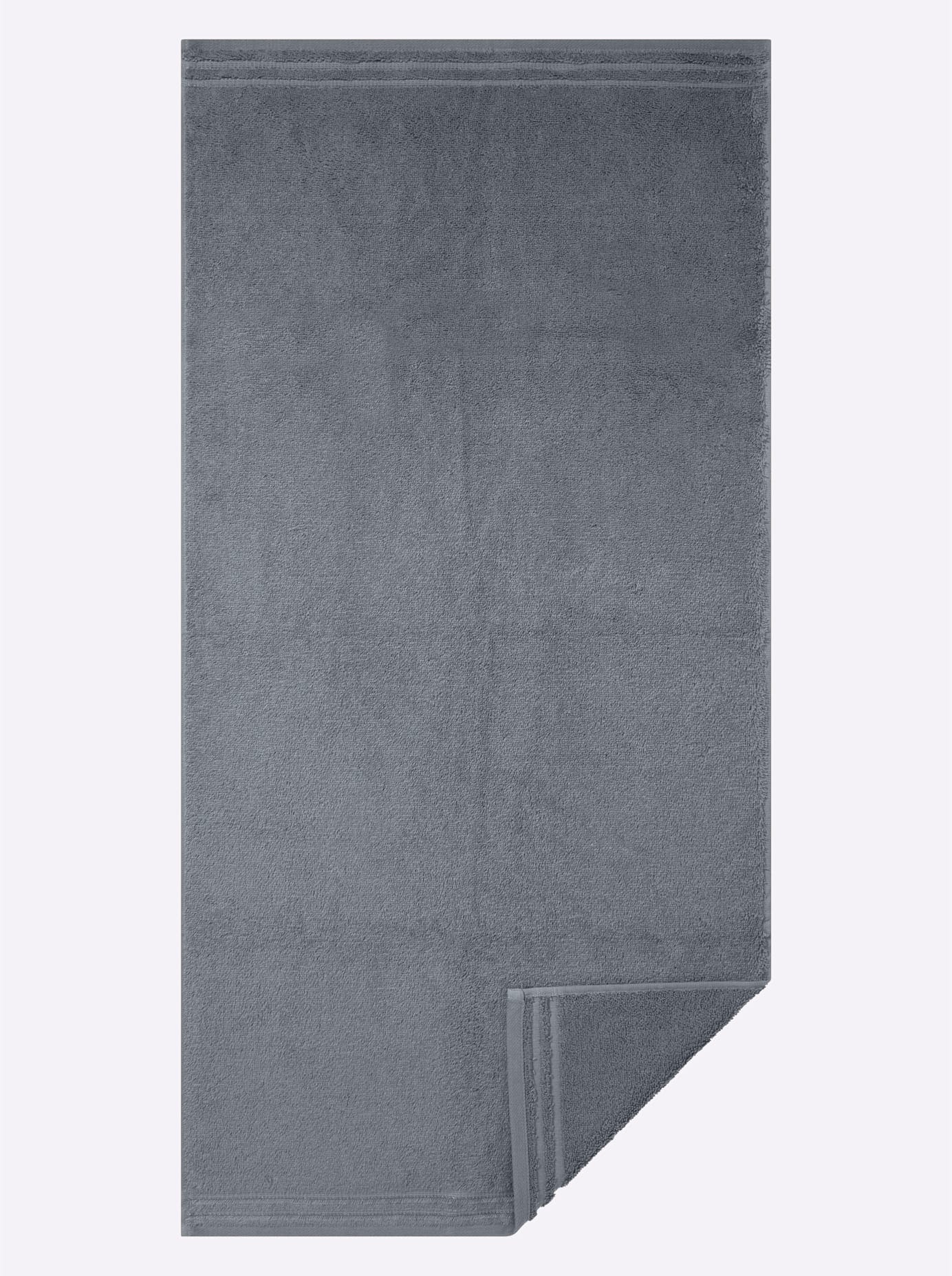 Handtuch VOSSEN, B:50cm L:100cm, grau, 100% Baumwolle, Handtücher