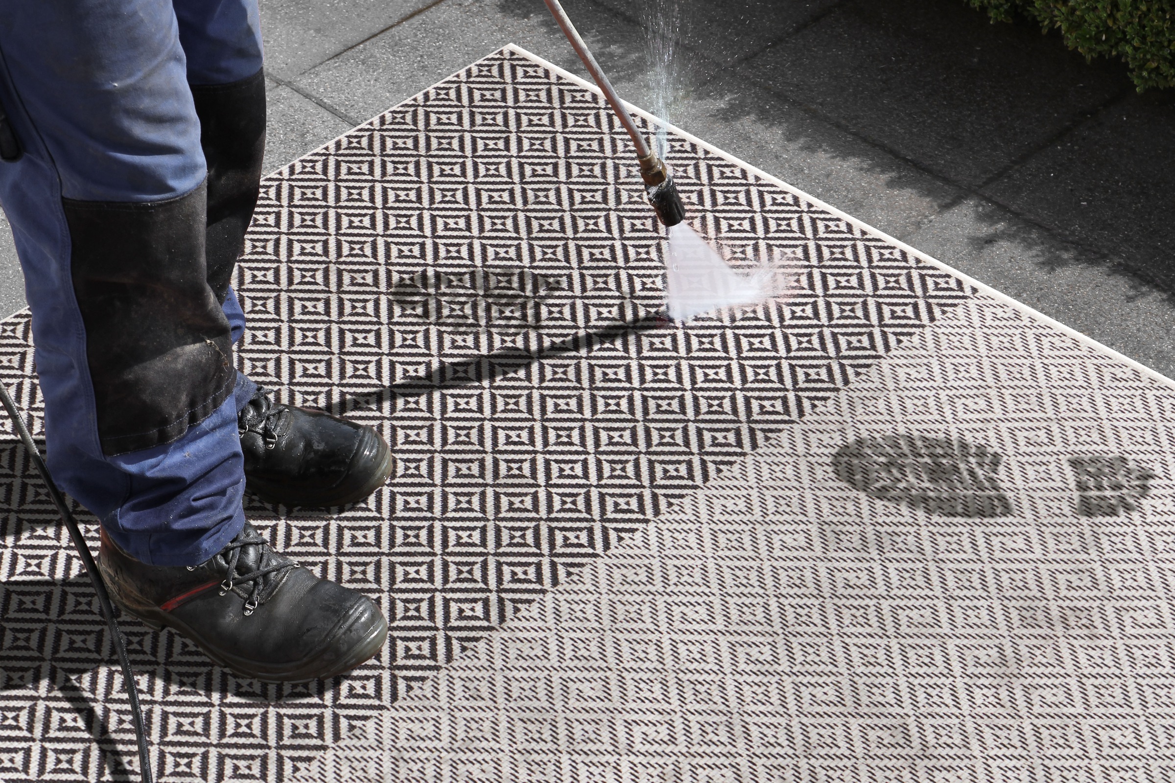 NORTHRUGS Teppich »Maui«, rechteckig, 5 mm Höhe, In- und Outdoor geeignet, Wendbar, Wohnzimmer