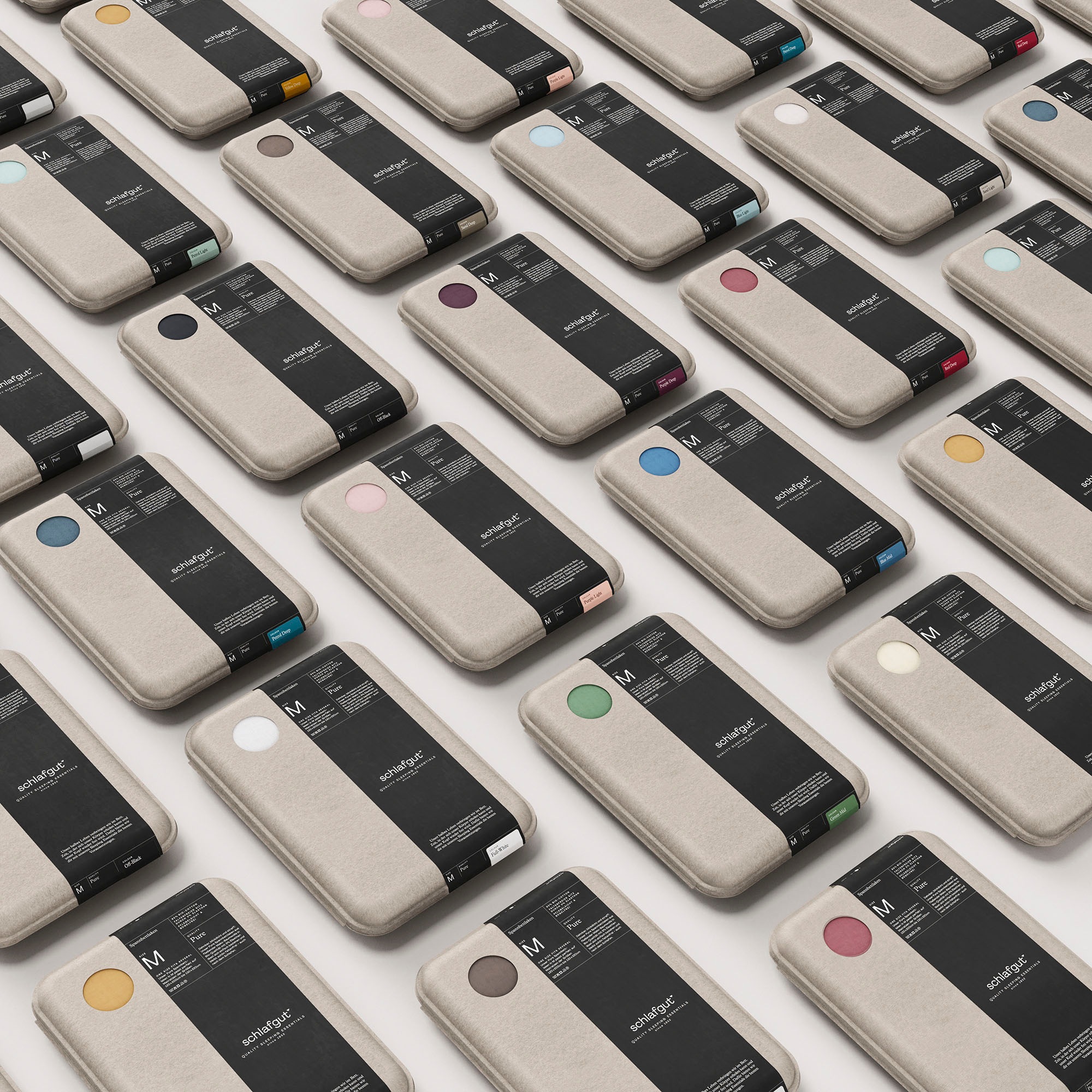 Schlafgut Spannbettlaken »PURE Bio-Baumwolle mit Elasthan, dehnbar blickdicht, straff, Bettlaken« PREMIUM Laken für Matratzen bis 30cm Höhe, in 90x200, 140x200, 180x200