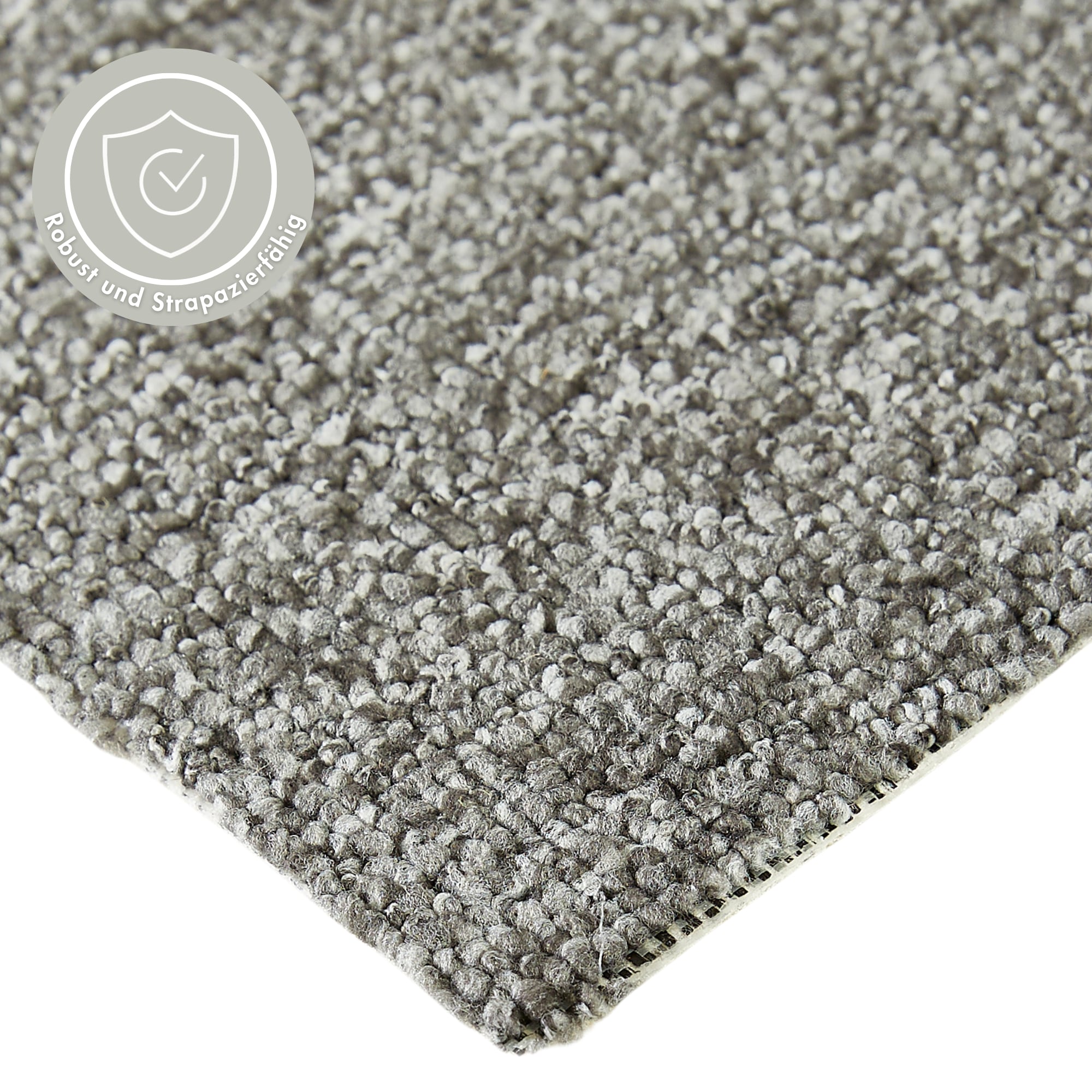 Andiamo Teppichboden »Bruce, Schlinge«, rechteckig, 4 mm Höhe, meliert. Breite 400 cm, Wohnzimmer, strapazierfähig & robust
