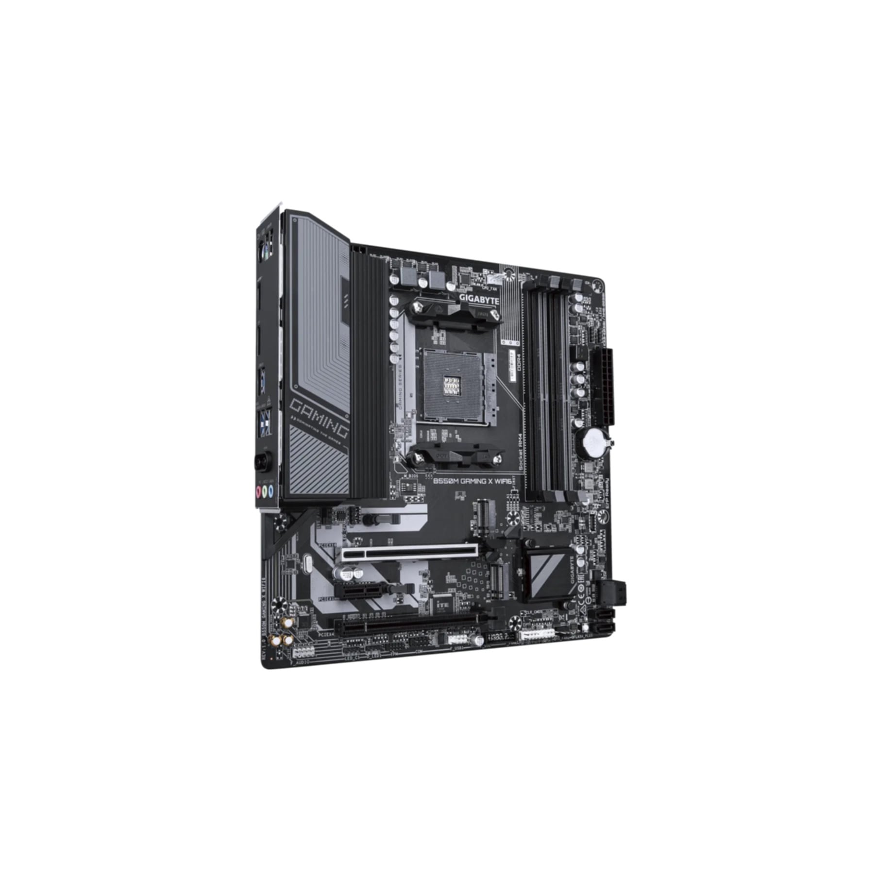 Gigabyte Mainboard »B550M GAMING X WIFI6 Mainboard – AMD Ryzen 5000 Prozessoren, 5+3 Phase«