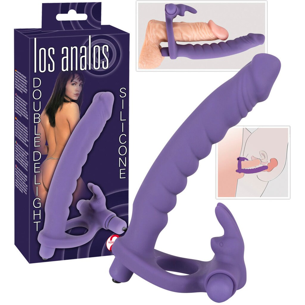 You2Toys Vibro-Penisring mit Klitorisreizarm »Double Delight«