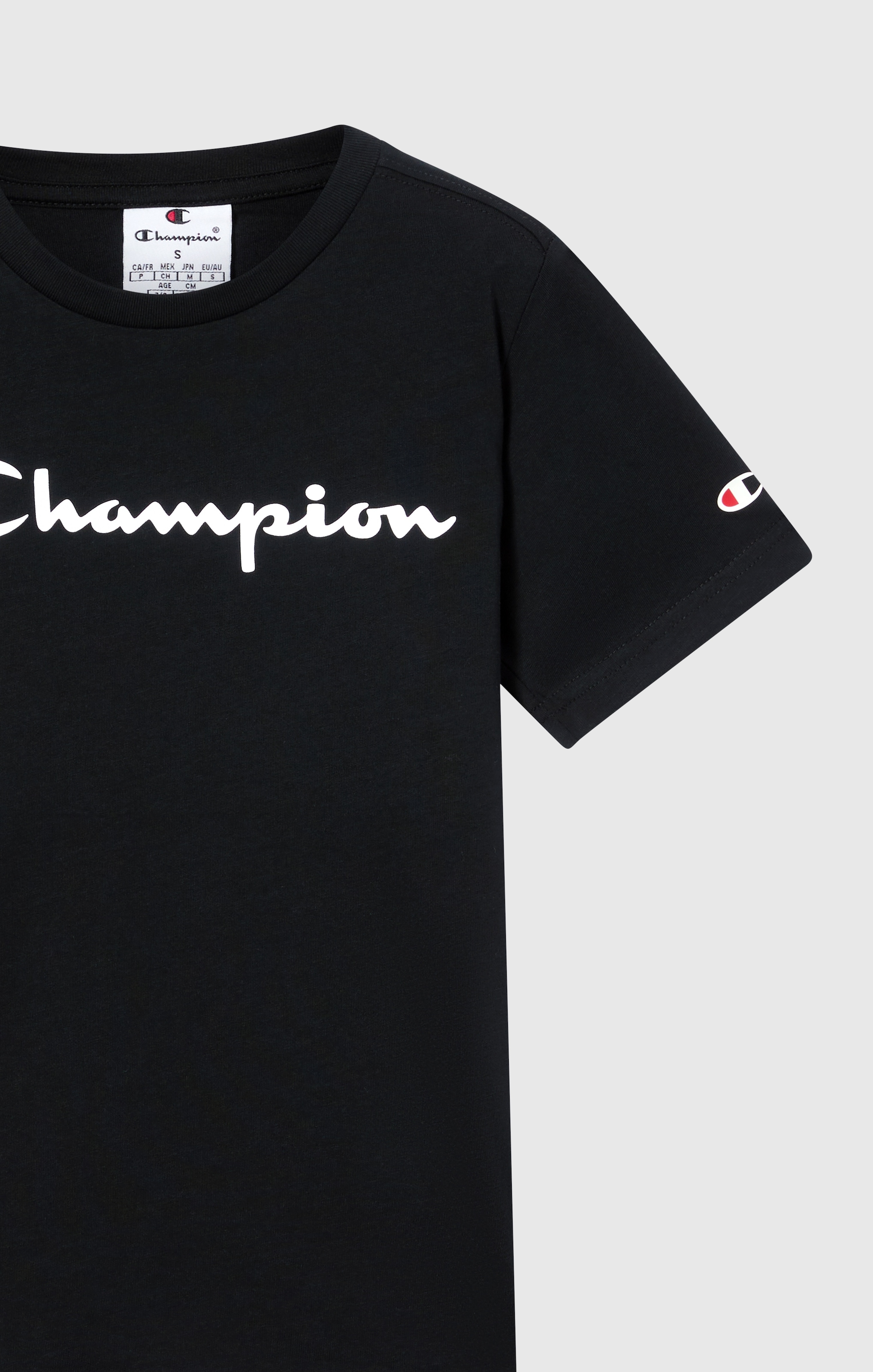 Champion T-Shirt »SPORTWEAR T-SHIRT Standard Fit« 1 tlg. sportlicher Stil, Kurzarm, für Kinder, aus Baumwolle