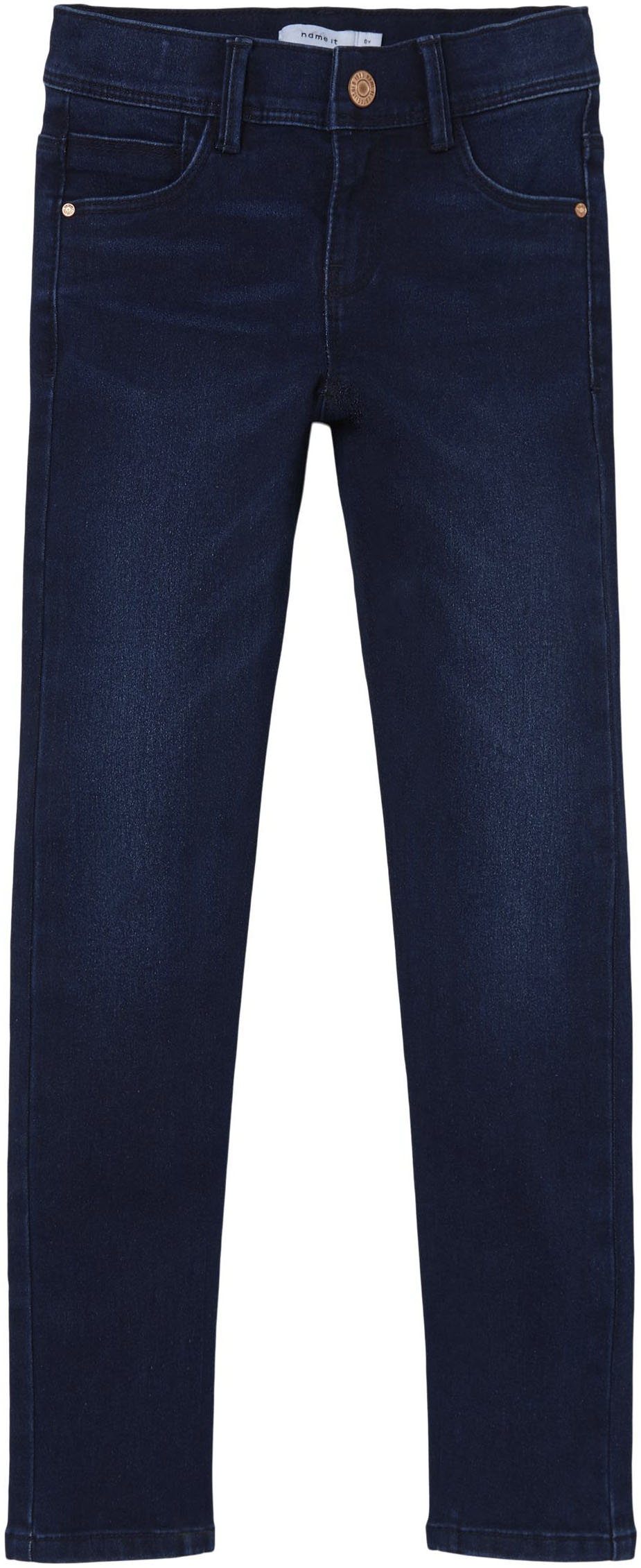 Thumbnail - Name It Skinny-fit-Jeans "NKFPOLLY SKINNY JEANS" aus bequemem Stretchdenim